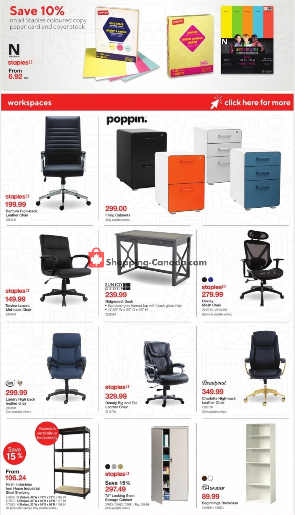 Staples flyer from Wednesday January 20, 2021 to Tuesday January 26, 2021 - page 14