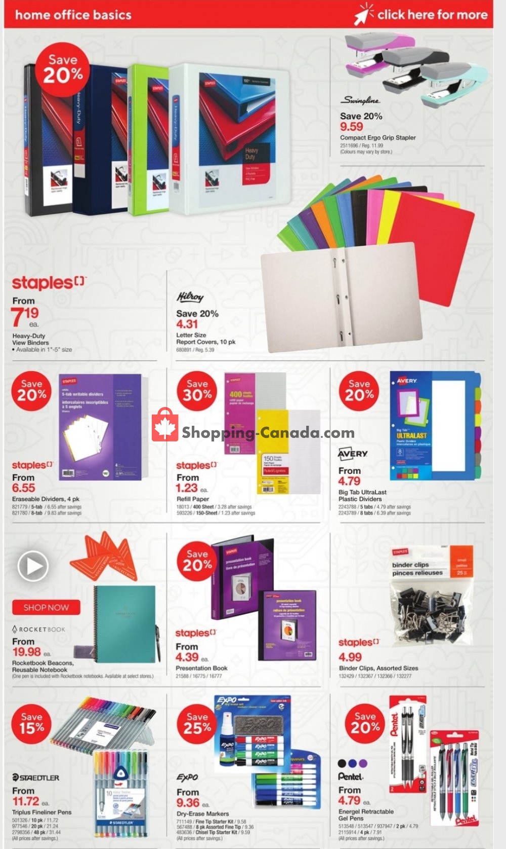 Staples flyer from Wednesday January 20, 2021 to Tuesday January 26, 2021 - page 15