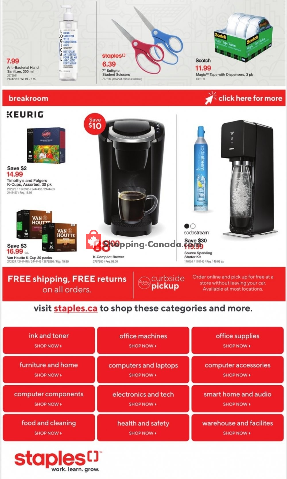 Staples flyer from Wednesday January 20, 2021 to Tuesday January 26, 2021 - page 16