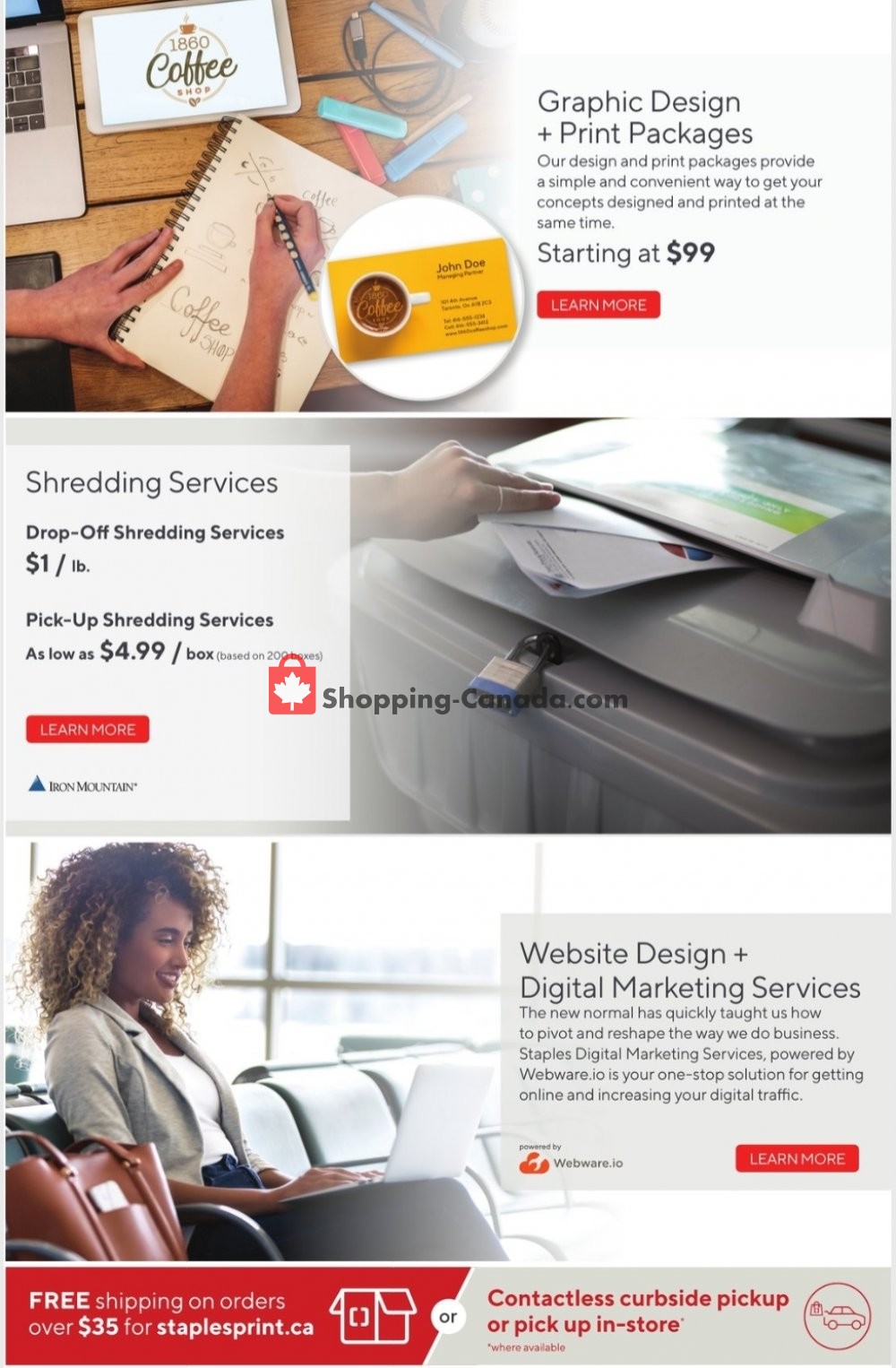 Staples flyer from Wednesday January 20, 2021 to Tuesday January 26, 2021 - page 19