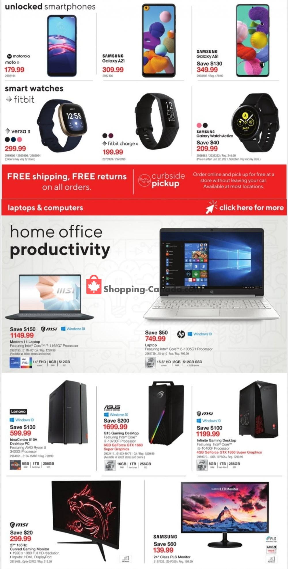 Staples flyer from Wednesday January 20, 2021 to Tuesday January 26, 2021 - page 10