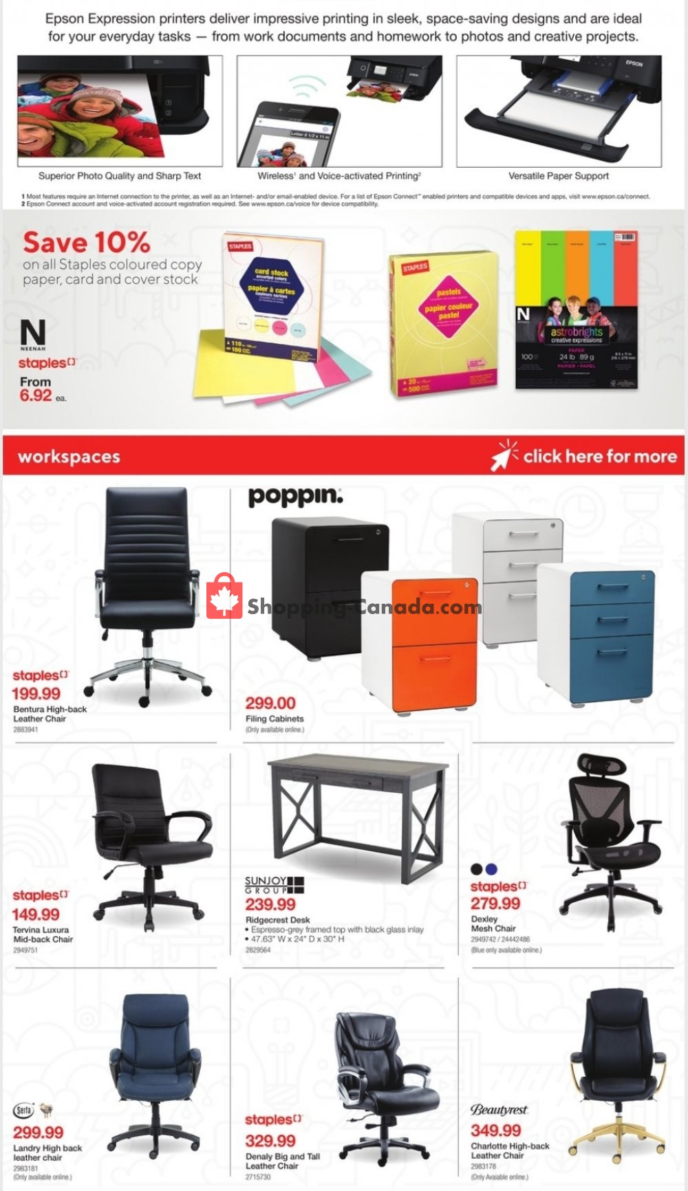 Staples flyer from Wednesday January 20, 2021 to Tuesday January 26, 2021 - page 14
