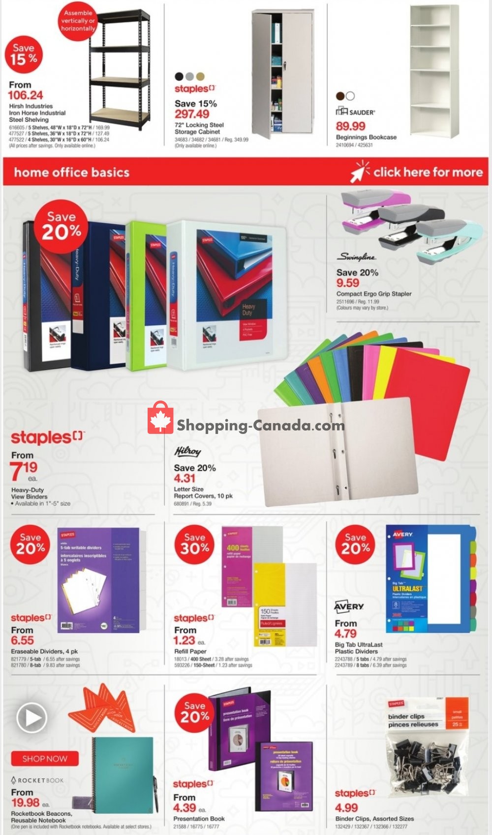 Staples flyer from Wednesday January 20, 2021 to Tuesday January 26, 2021 - page 15