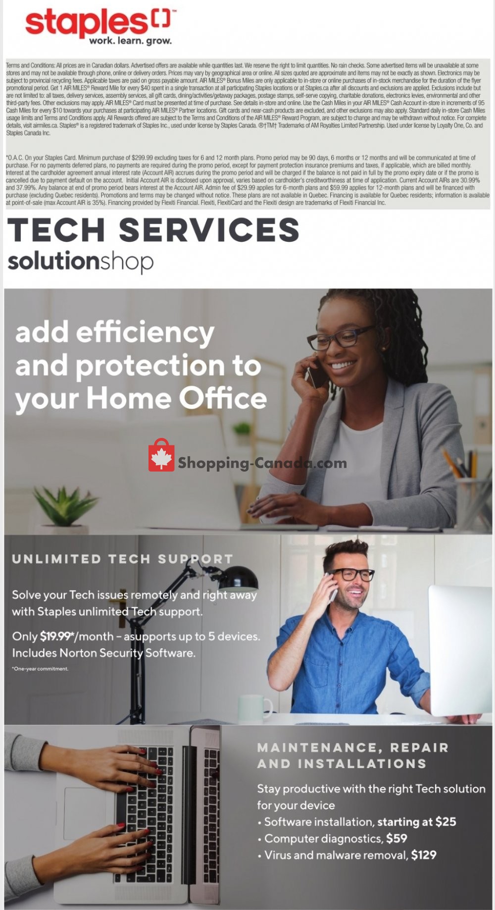 Staples flyer from Wednesday January 20, 2021 to Tuesday January 26, 2021 - page 17