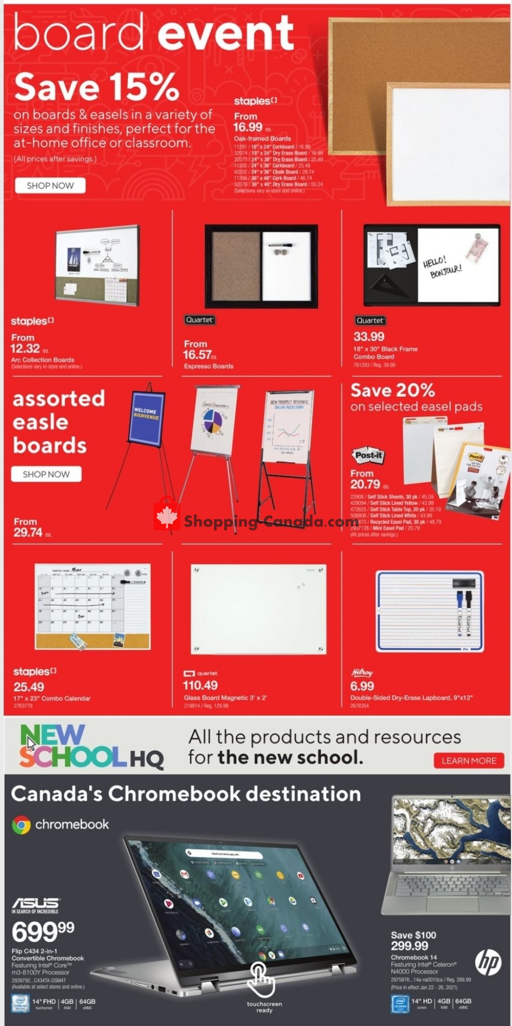 Staples flyer from Wednesday January 20, 2021 to Tuesday January 26, 2021 - page 5