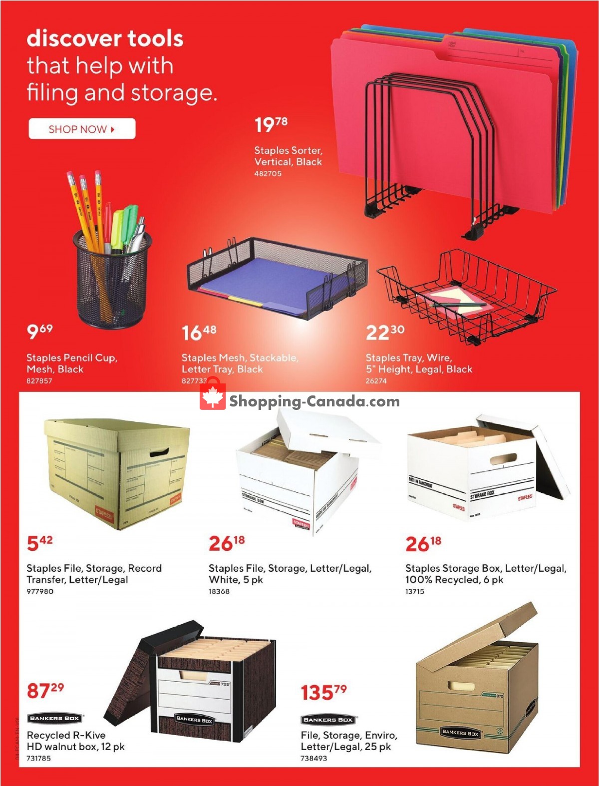 Staples Canada, flyer (Workplace Must Haves ON) July 6 July 19