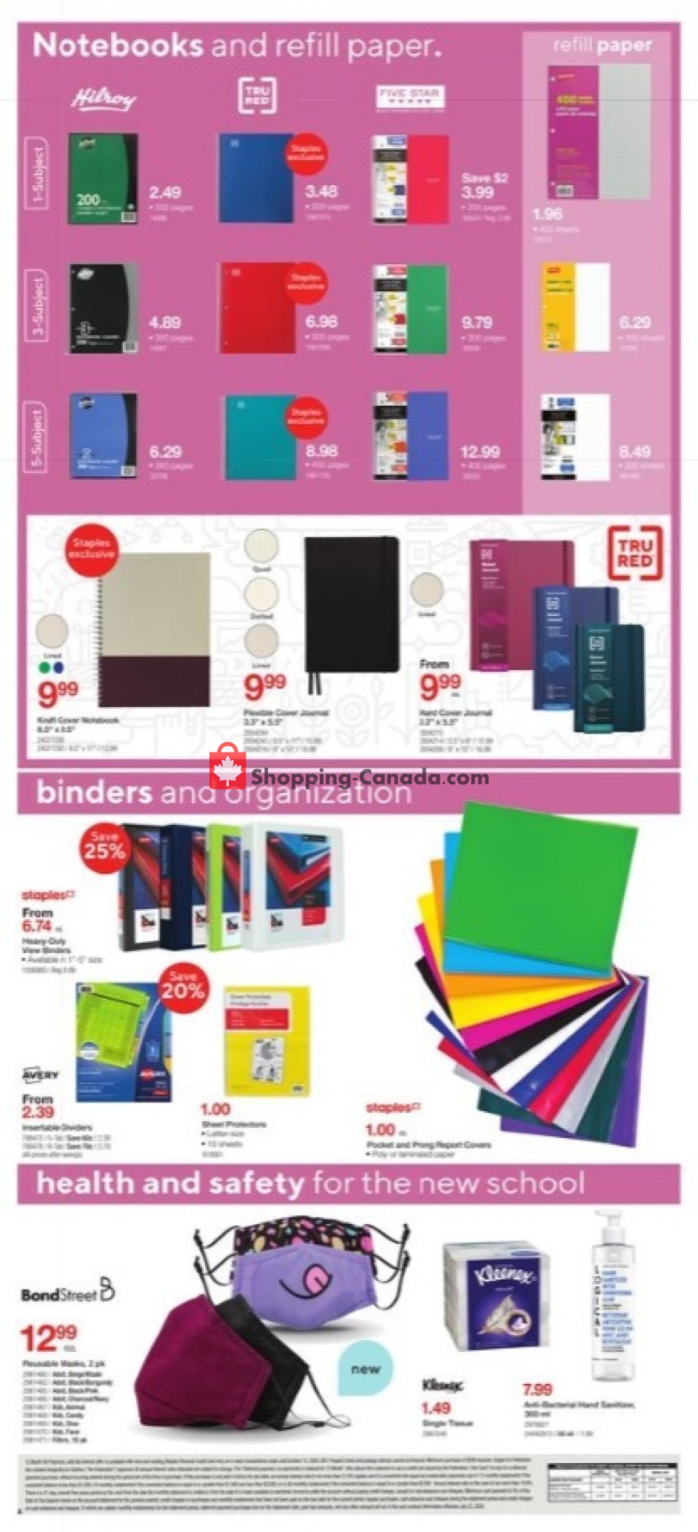 Staples flyer from Wednesday August 5, 2020 to Tuesday August 11, 2020 - page 4