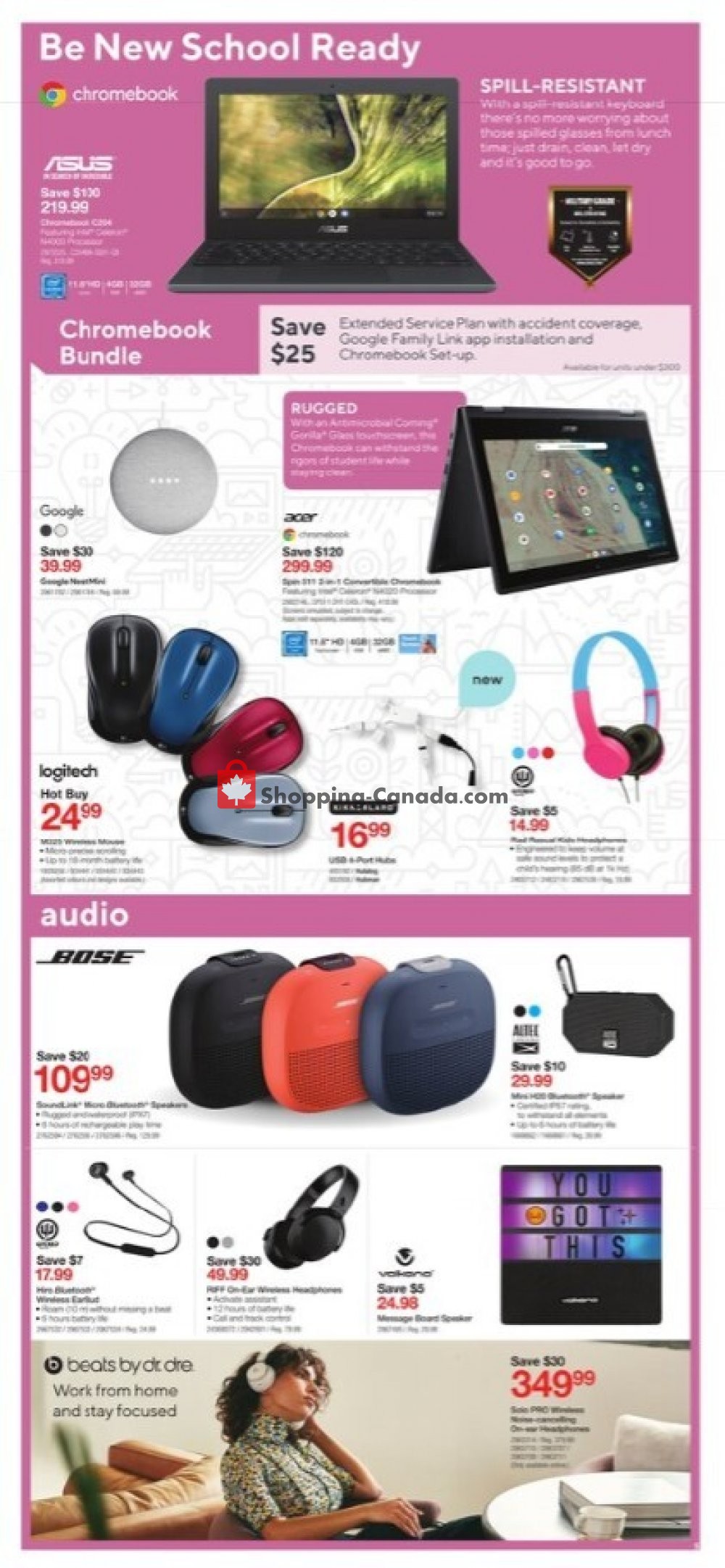 Staples flyer from Wednesday August 5, 2020 to Tuesday August 11, 2020 - page 5