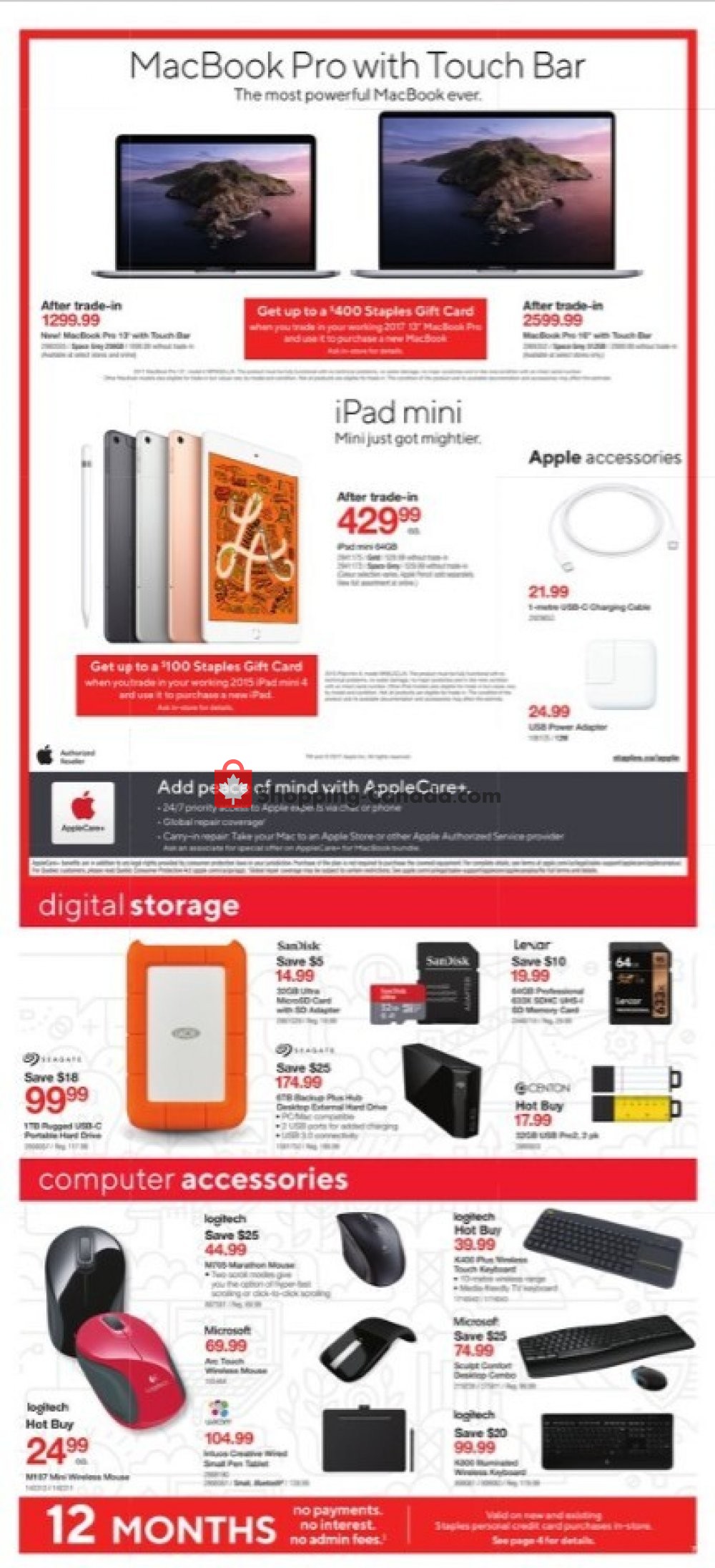 Staples flyer from Wednesday August 5, 2020 to Tuesday August 11, 2020 - page 7