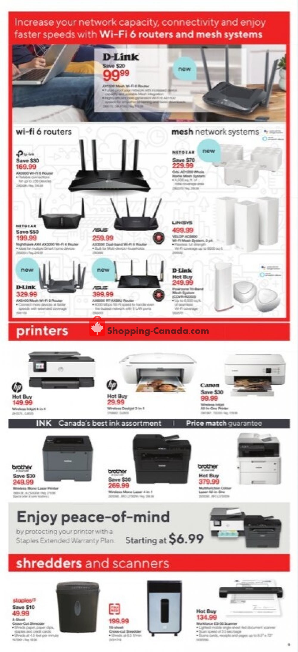Staples flyer from Wednesday August 5, 2020 to Tuesday August 11, 2020 - page 9