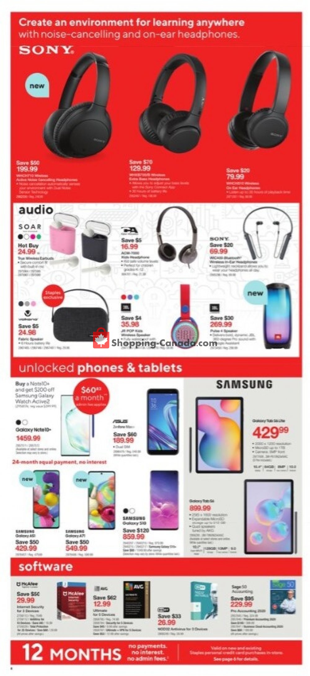 Staples flyer from Wednesday July 22, 2020 to Tuesday July 28, 2020 - page 5