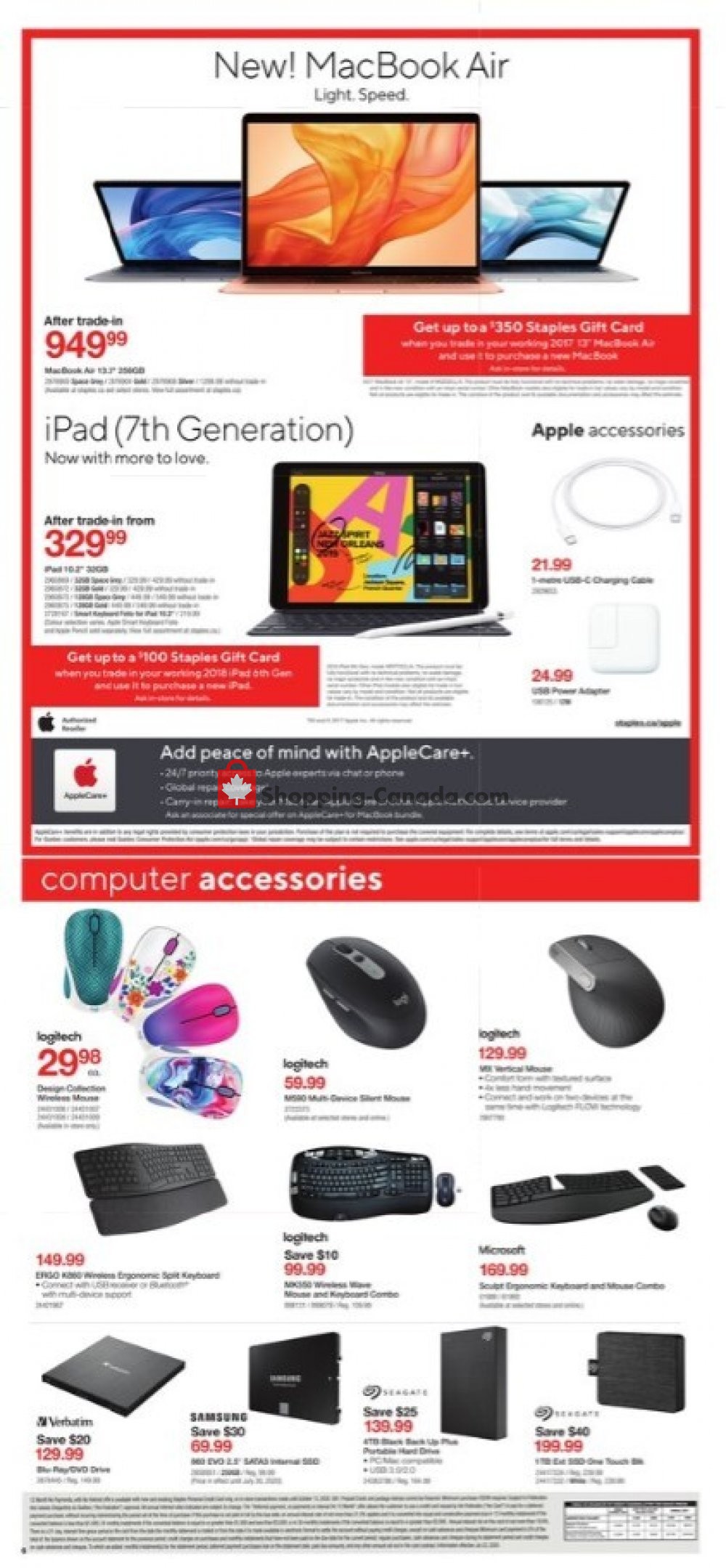 Staples flyer from Wednesday July 22, 2020 to Tuesday July 28, 2020 - page 6