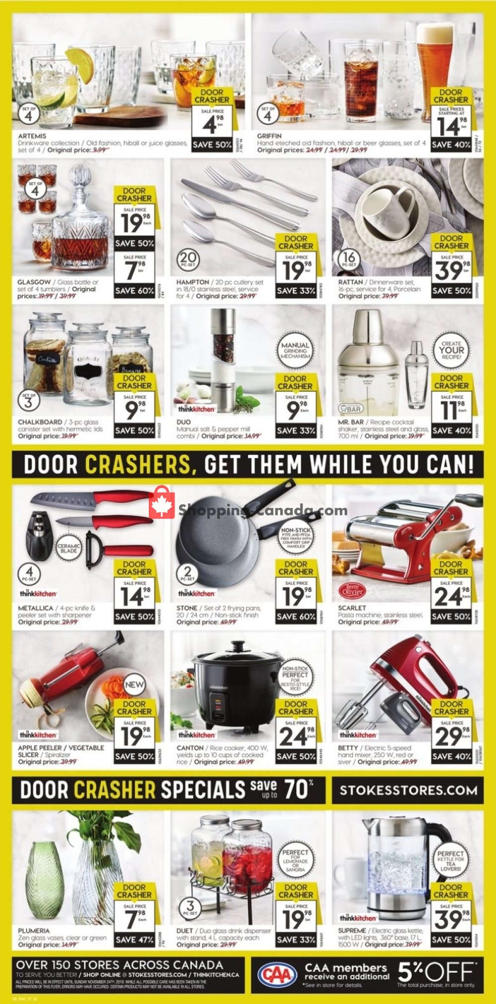 Stokes flyer from Tuesday November 5, 2019 to Sunday November 24, 2019 - page 2