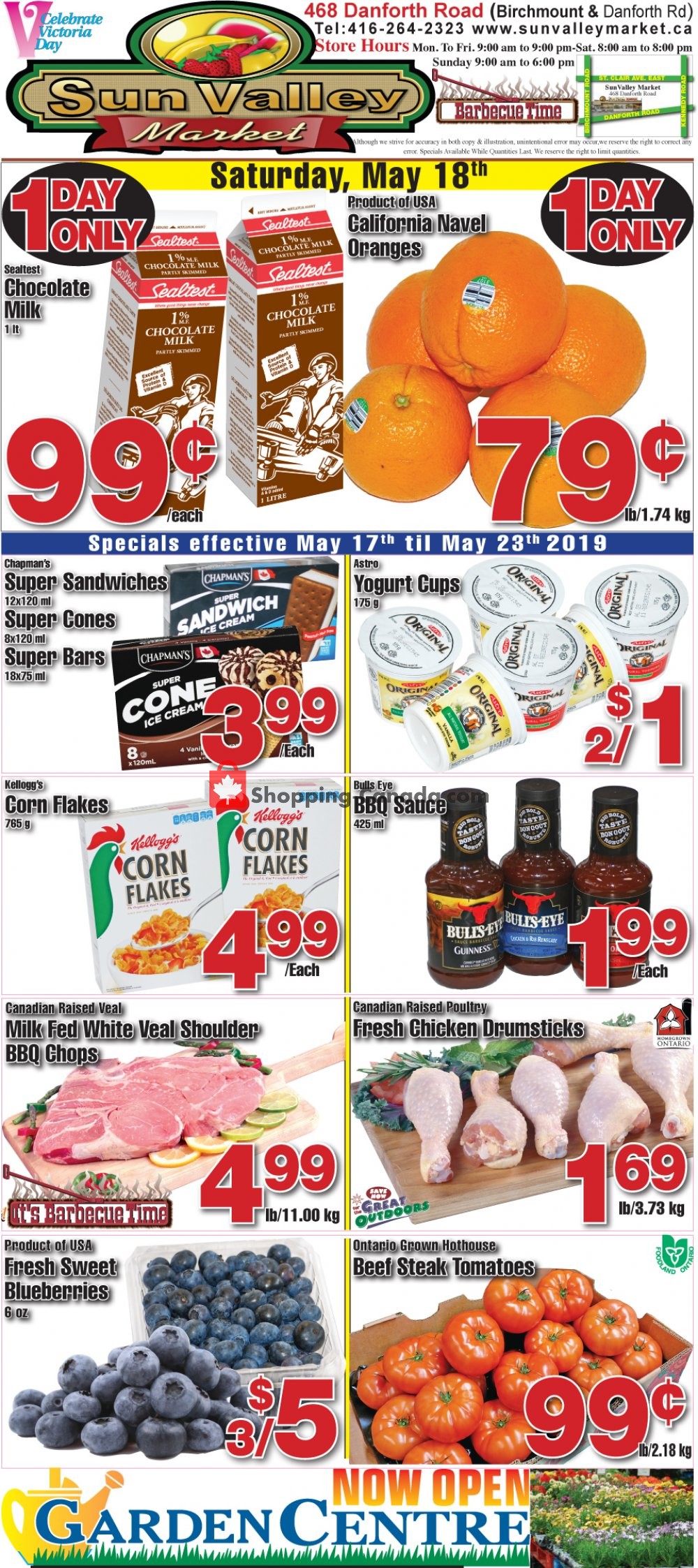 Sun Valley Market flyer from Friday May 17, 2019 to Thursday May 23, 2019 - page 1