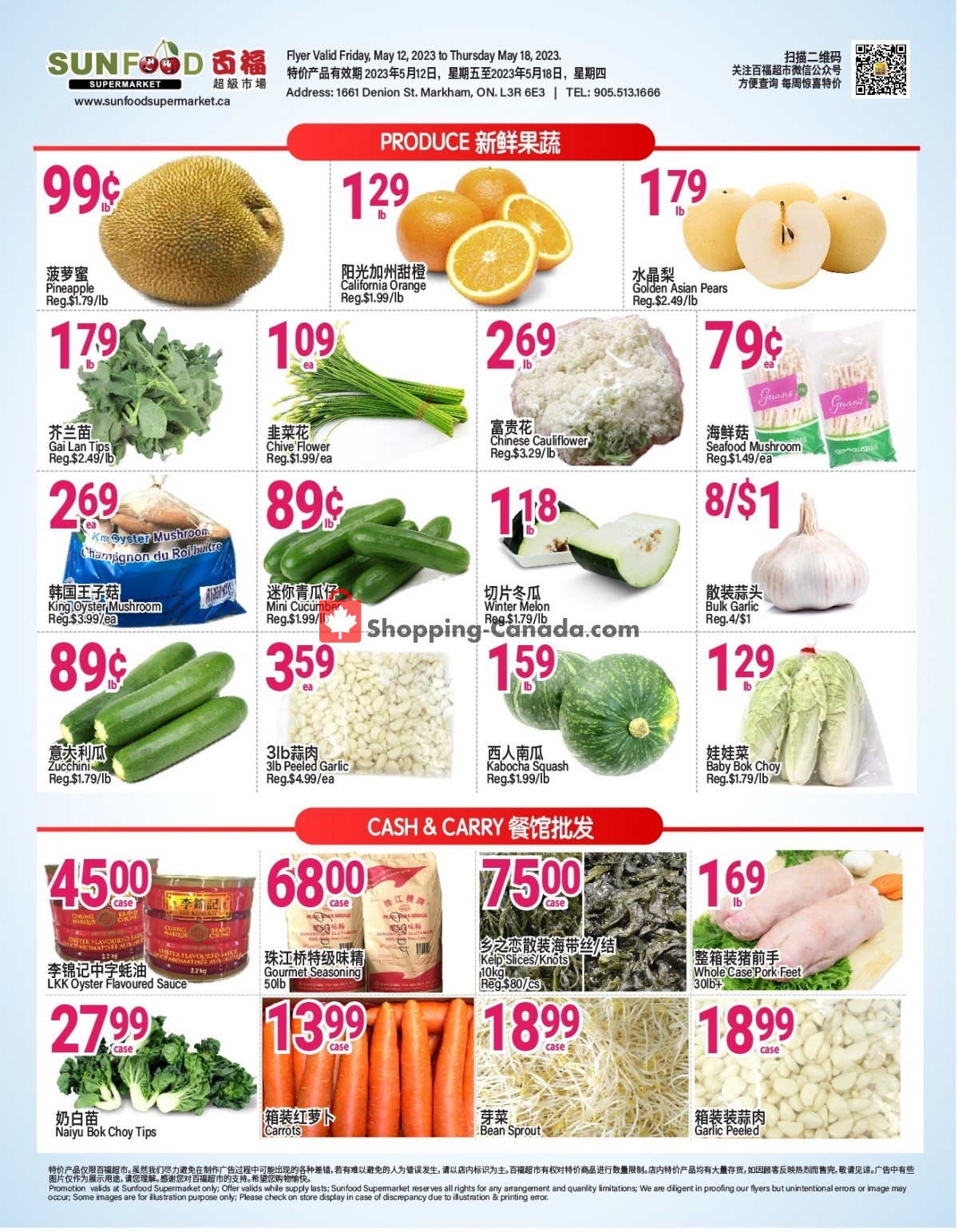 Sunfood Supermarket Canada, flyer (Happy Mother's Day) May 12 May