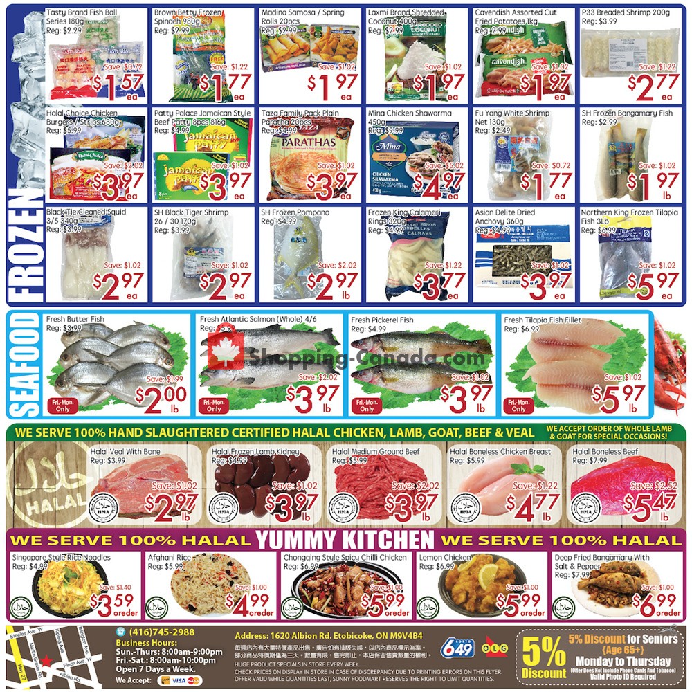 Sunny Foodmart flyer from Friday April 19, 2019 to Thursday April 25, 2019 - page 4