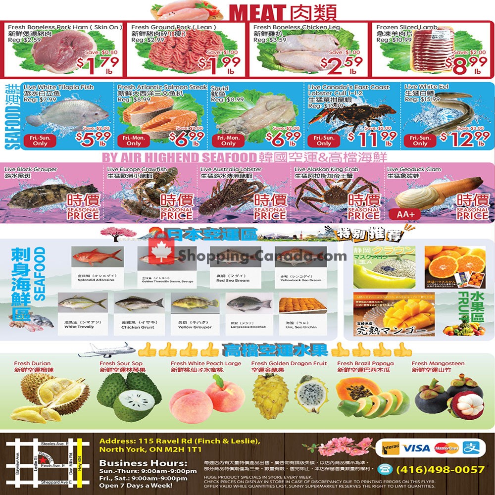 Sunny Foodmart flyer from Friday October 16, 2020 to Thursday October 22, 2020 - page 4