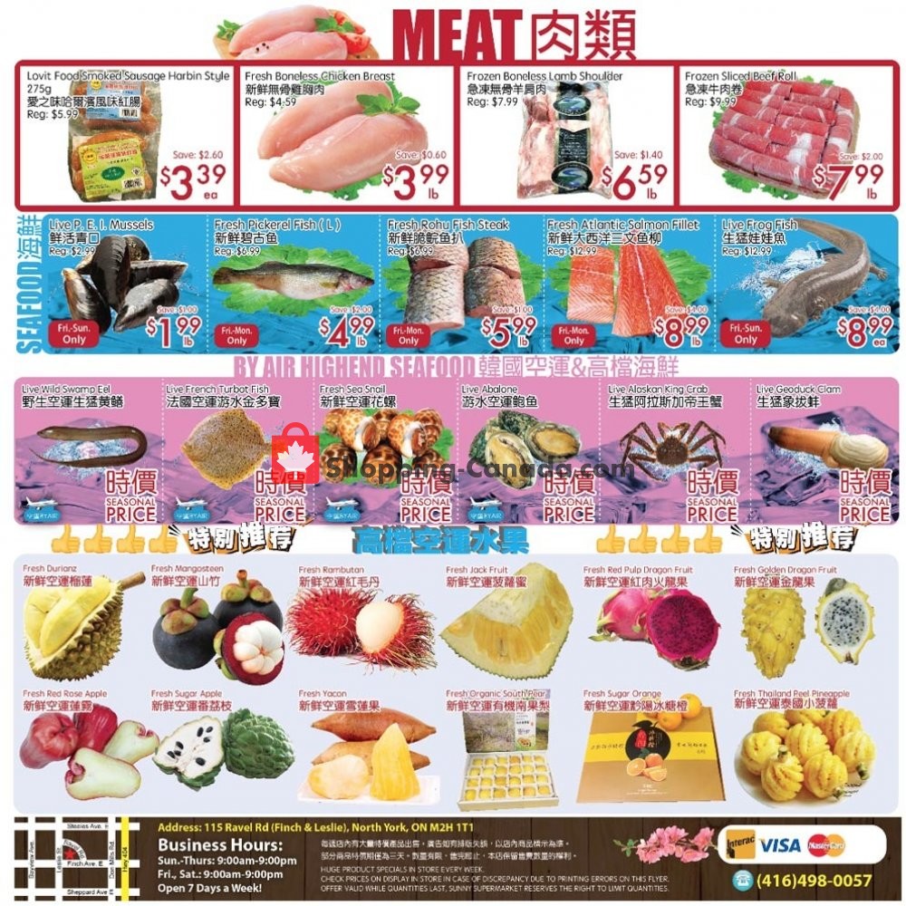 Sunny Foodmart flyer from Friday April 12, 2019 to Thursday April 18, 2019 - page 4
