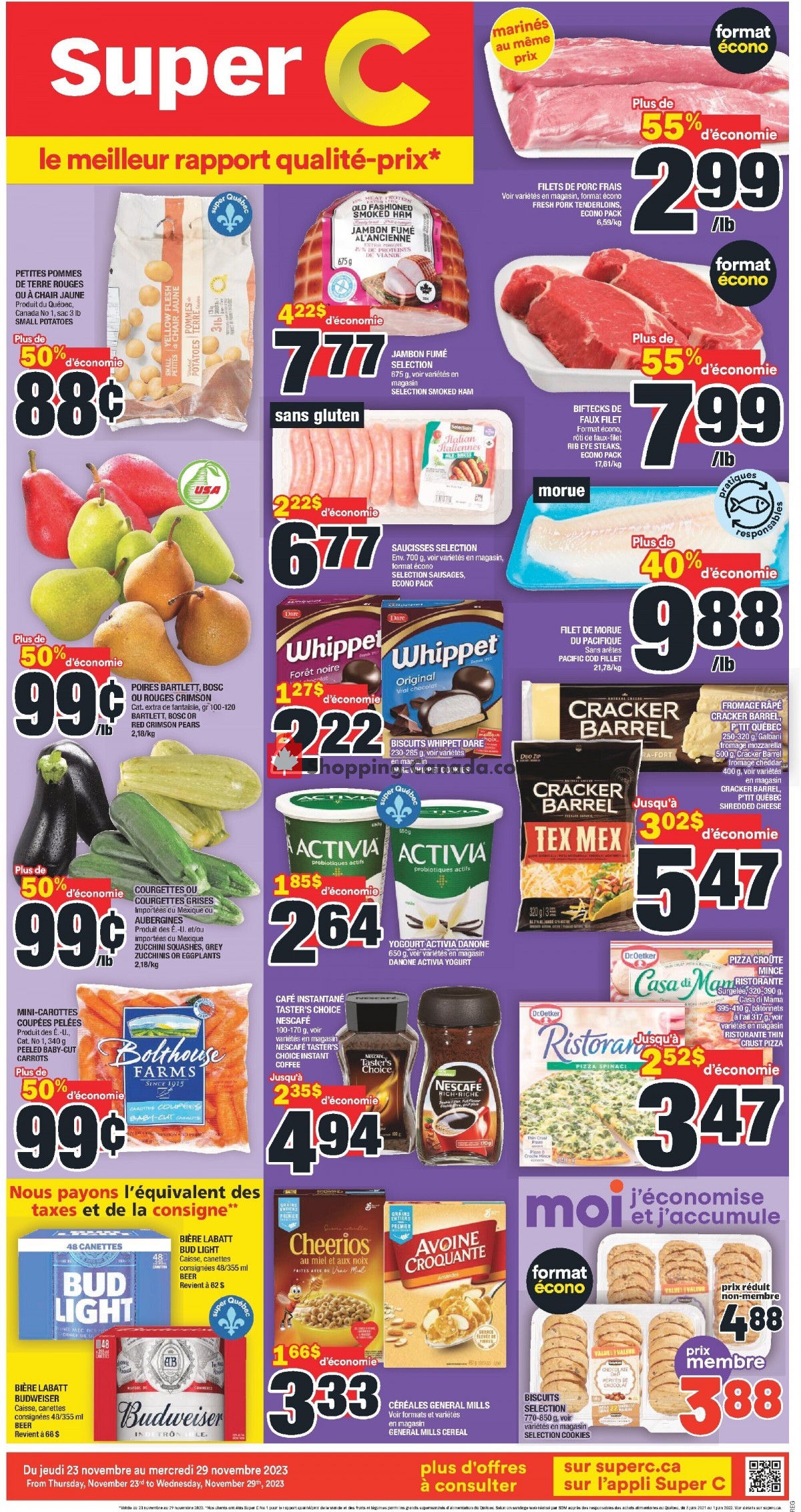 Super C flyer from Thursday November 23, 2023 to Wednesday November 29, 2023 - page 2