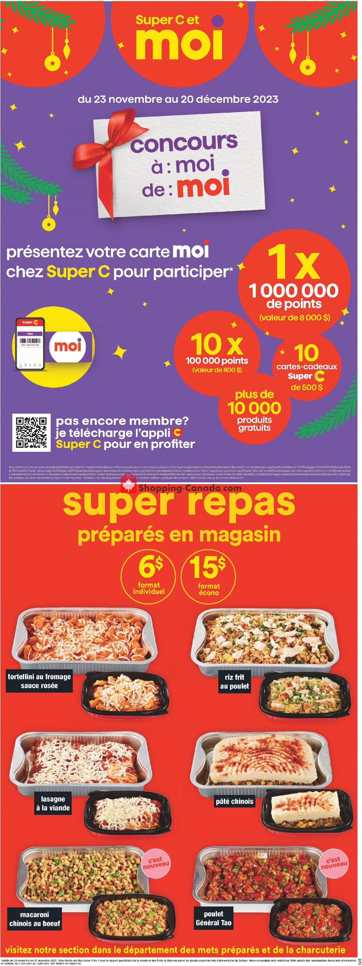 Super C flyer from Thursday November 23, 2023 to Wednesday November 29, 2023 - page 3