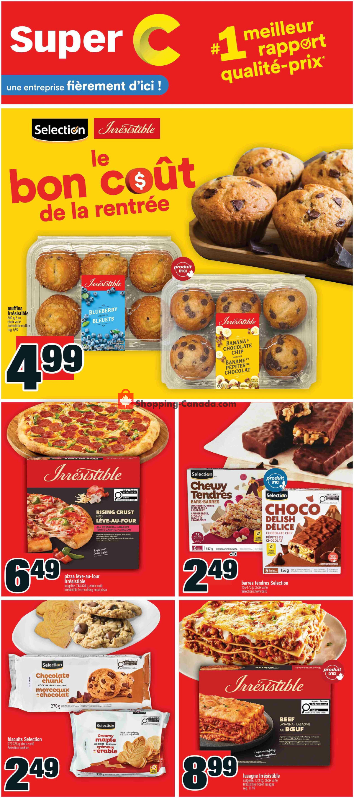 Super C flyer from Thursday August 20, 2026 to Wednesday August 26, 2026 - page 1