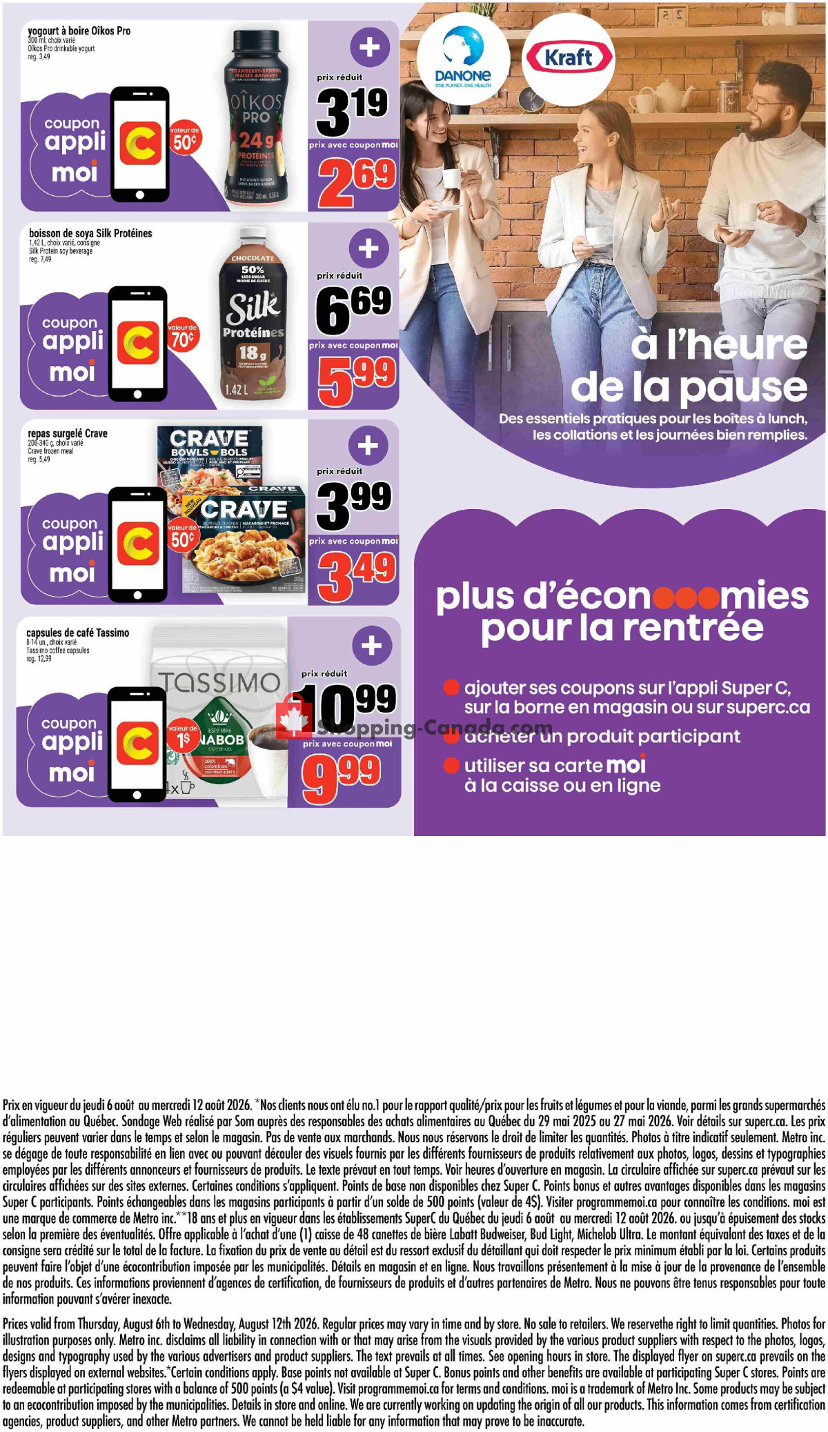 Super C flyer from Thursday August 6, 2026 to Wednesday August 12, 2026 - page 16