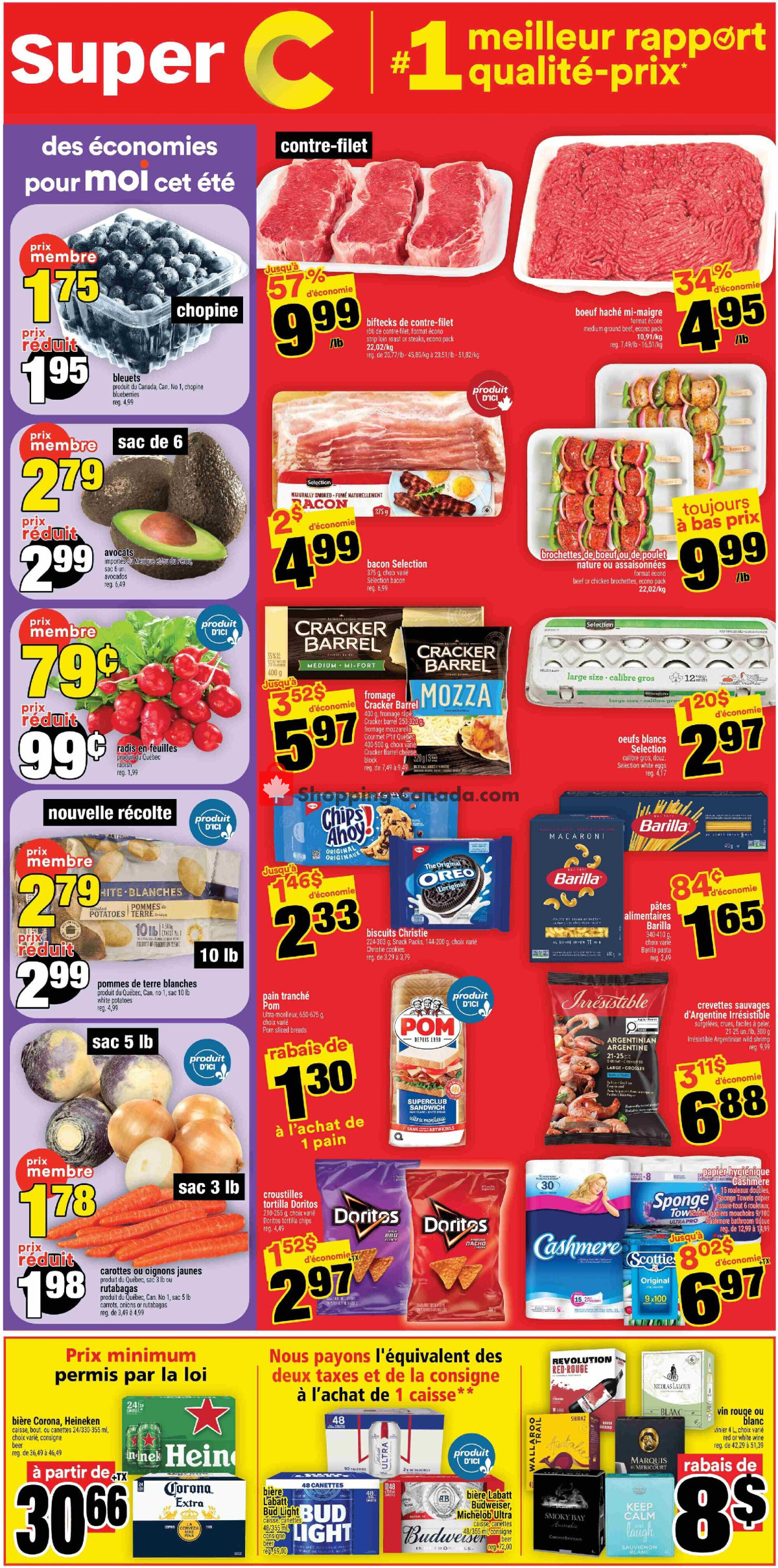 Super C flyer from Thursday July 30, 2026 to Wednesday August 5, 2026 - page 1
