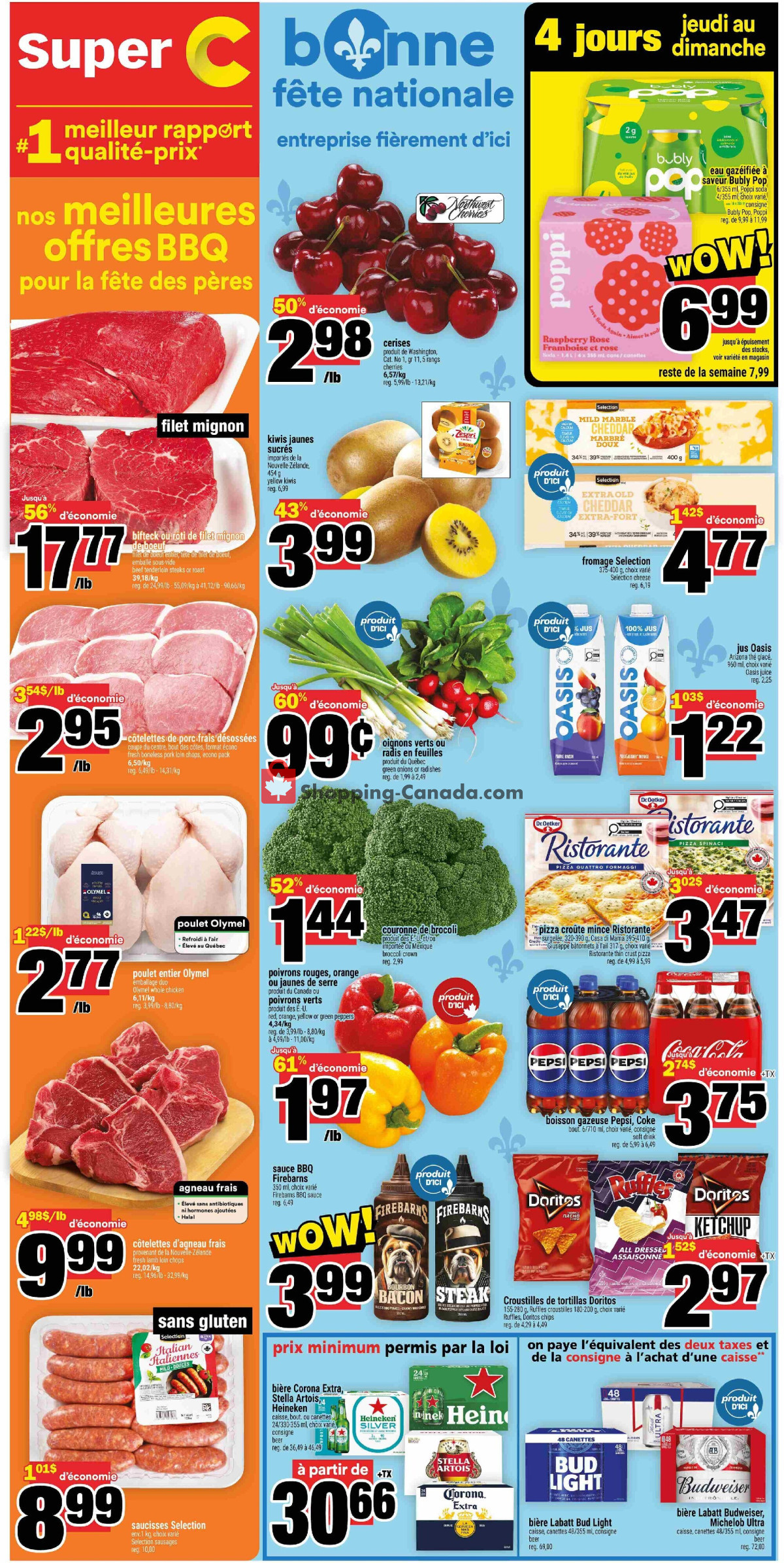 Super C flyer from Thursday June 18, 2026 to Wednesday June 24, 2026 - page 1