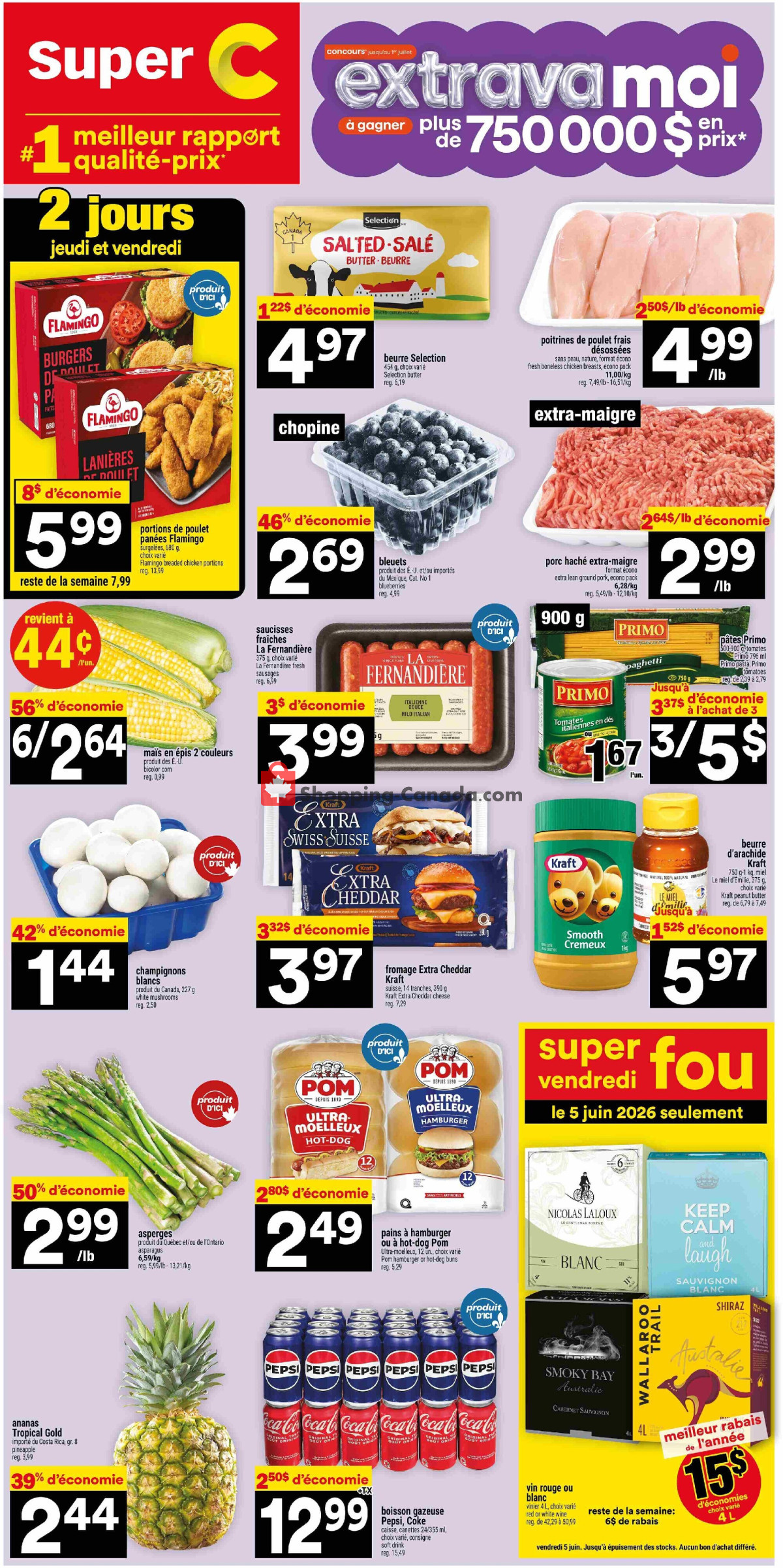 Super C flyer from Thursday June 4, 2026 to Wednesday June 10, 2026 - page 1
