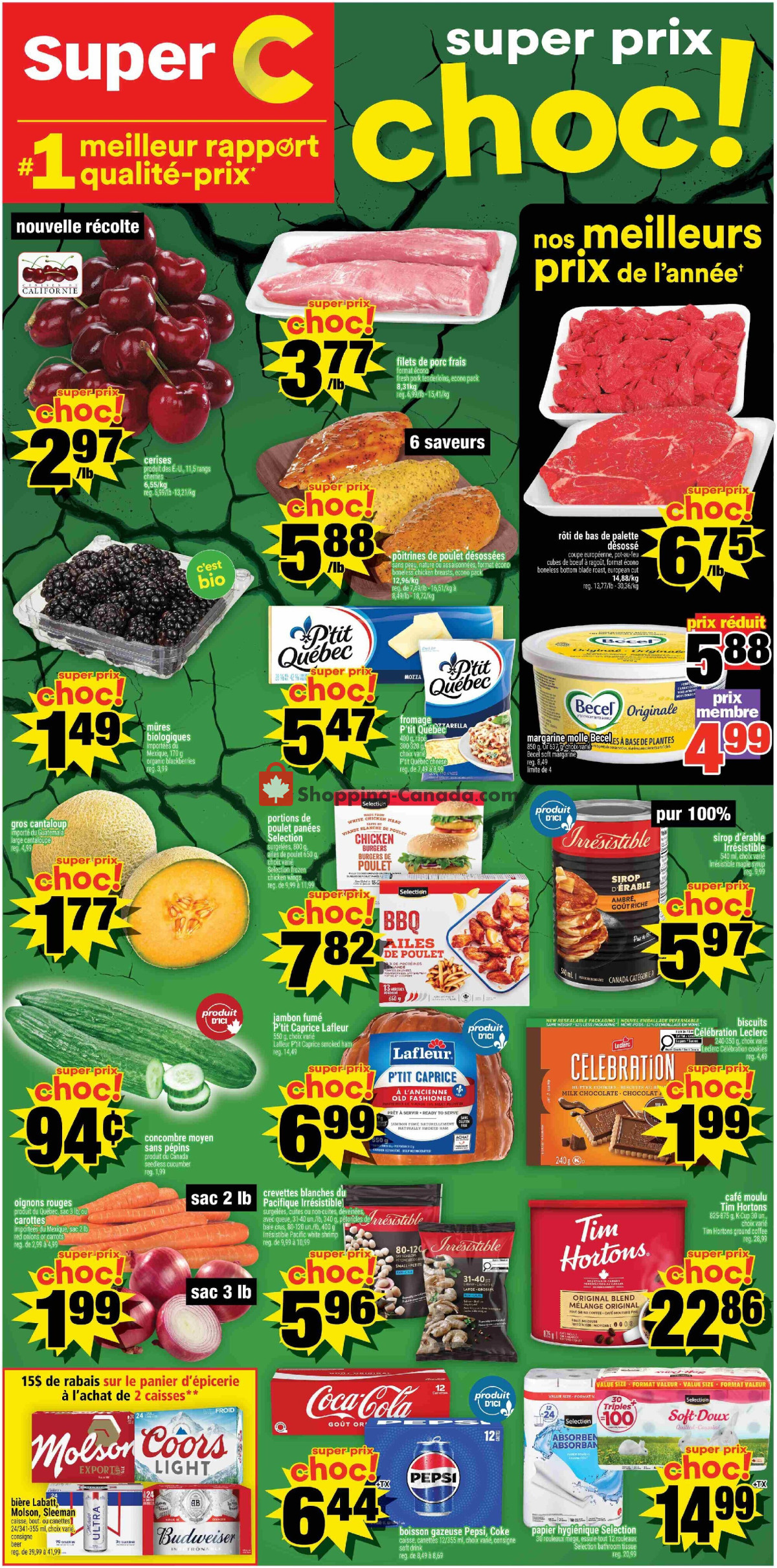 Super C flyer from Thursday May 21, 2026 to Wednesday May 27, 2026 - page 1