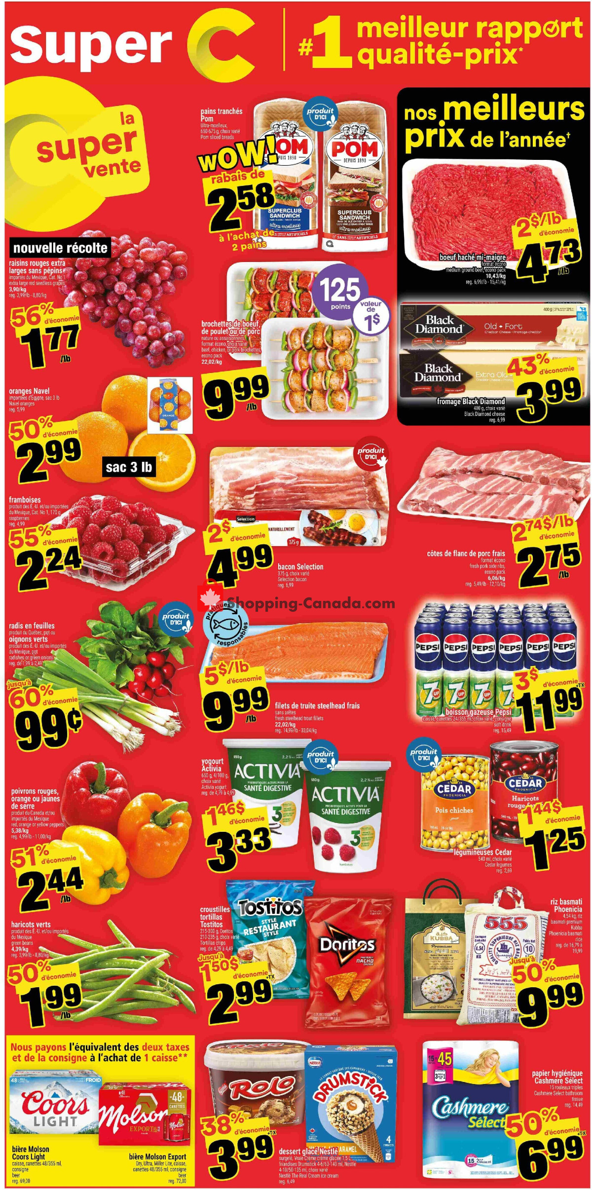 Super C flyer from Thursday May 28, 2026 to Wednesday June 3, 2026 - page 1