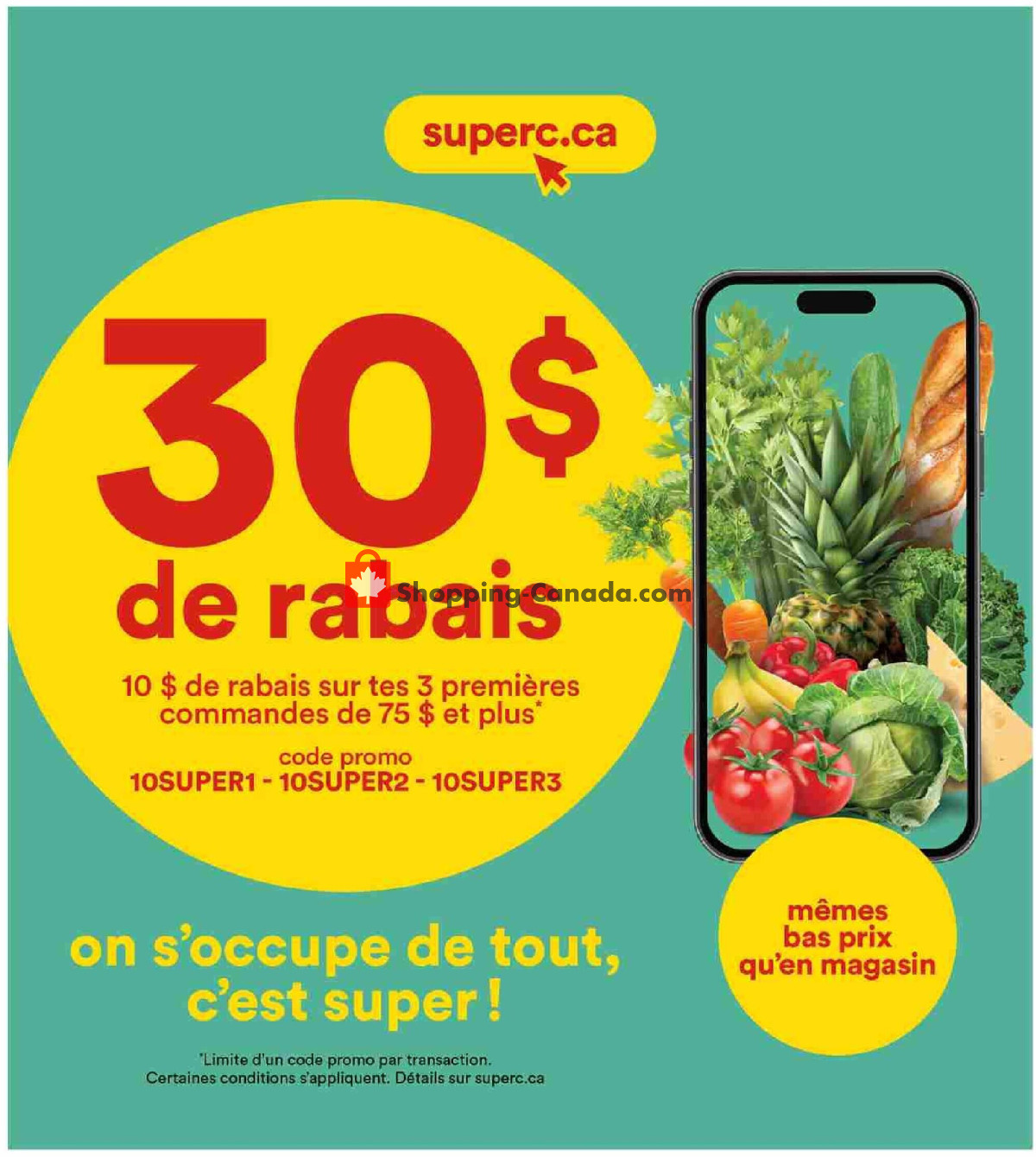 Super C flyer from Thursday October 1, 2026 to Wednesday October 7, 2026 - page 17