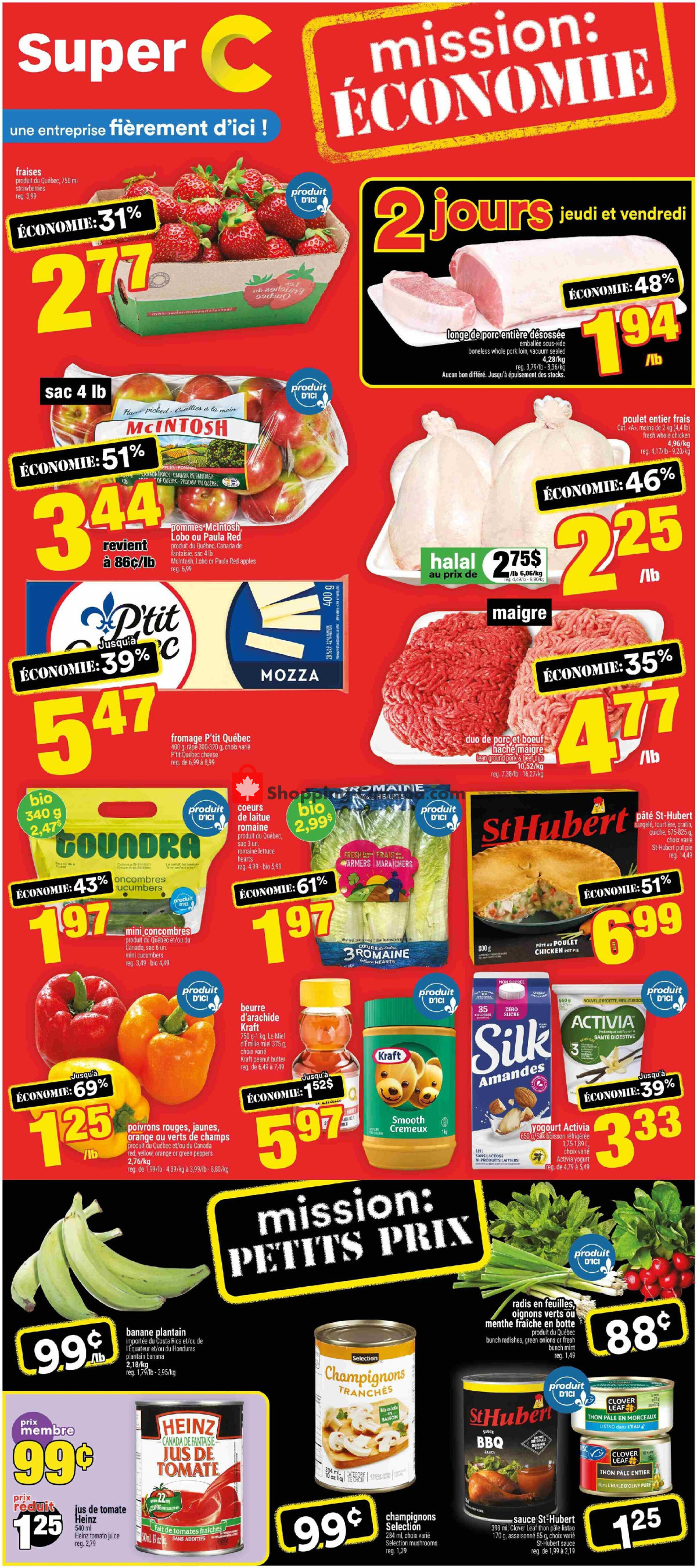 Super C flyer from Thursday September 17, 2026 to Wednesday September 23, 2026 - page 1