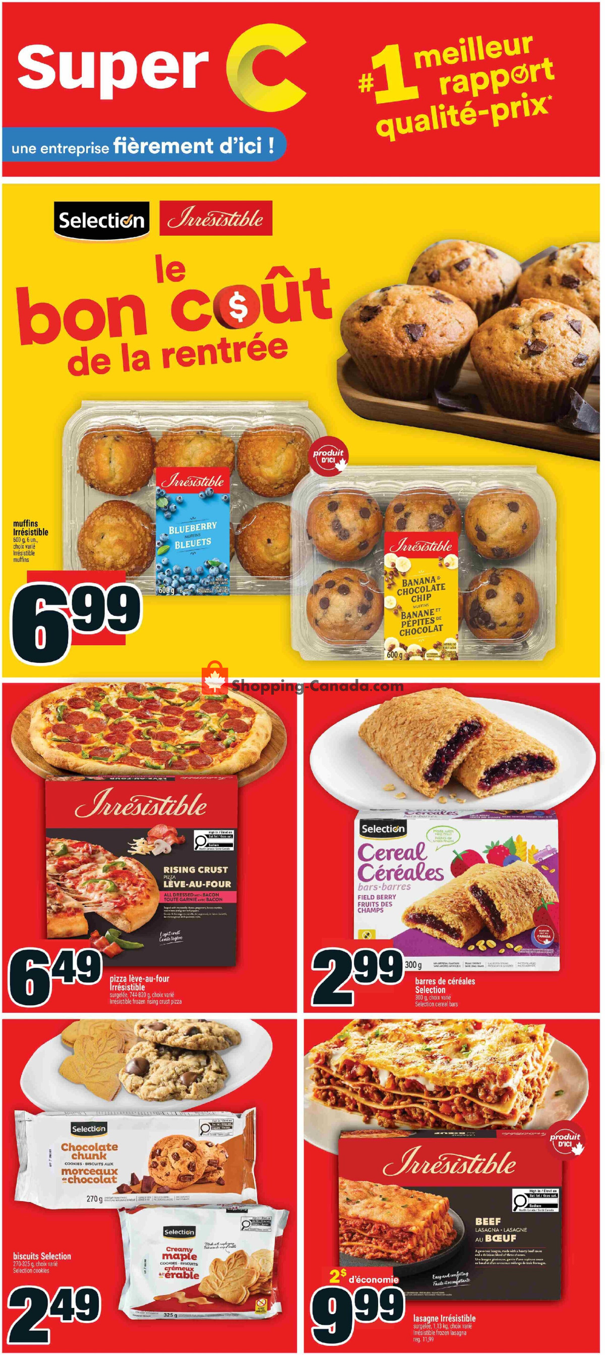 Super C flyer from Thursday September 3, 2026 to Wednesday September 9, 2026 - page 1