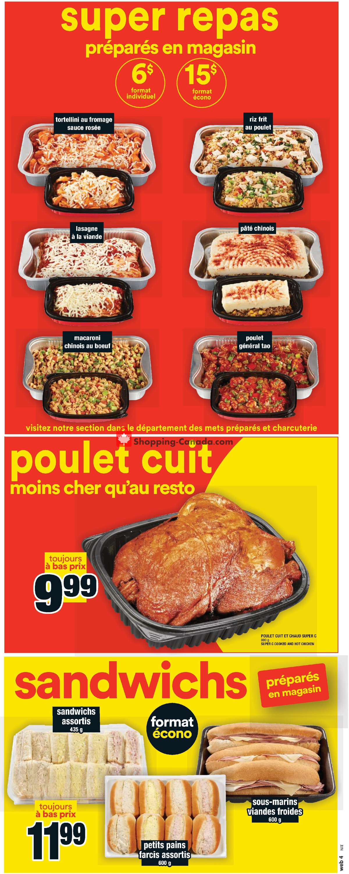 Super C flyer from Thursday December 21, 2023 to Wednesday December 27, 2023 - page 14
