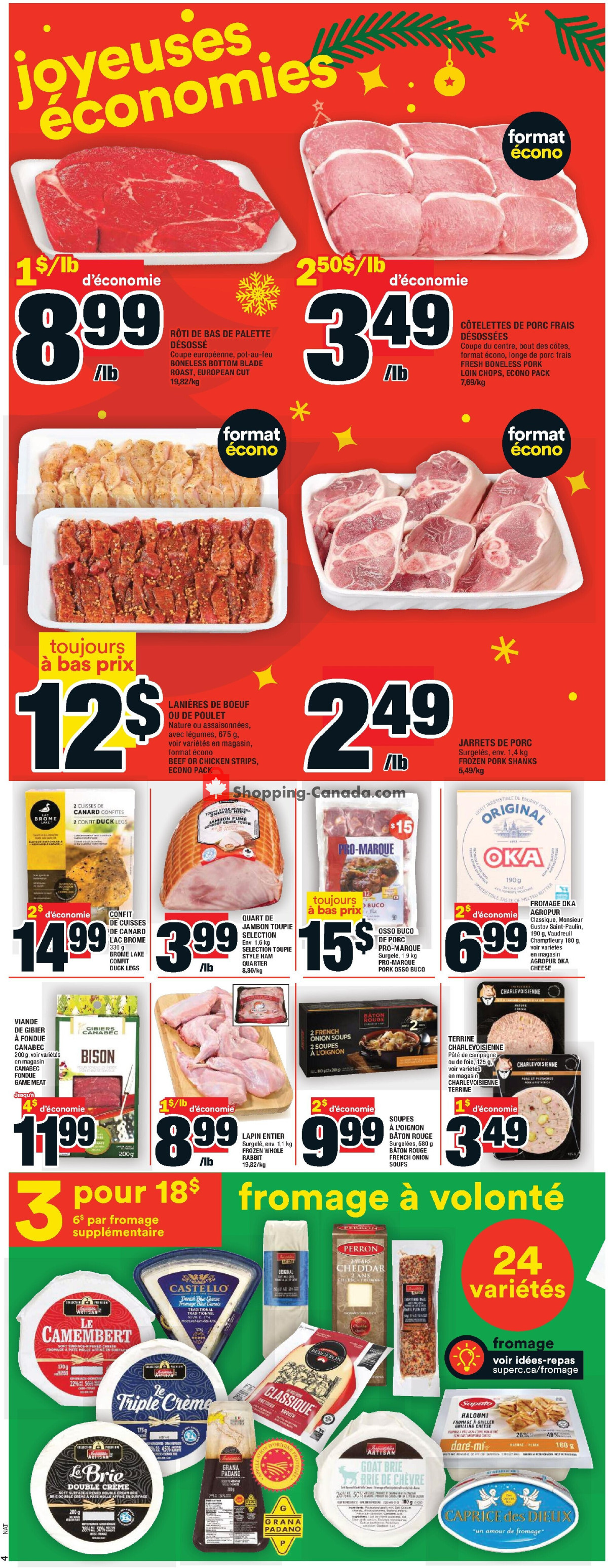 Super C flyer from Thursday December 21, 2023 to Wednesday December 27, 2023 - page 6