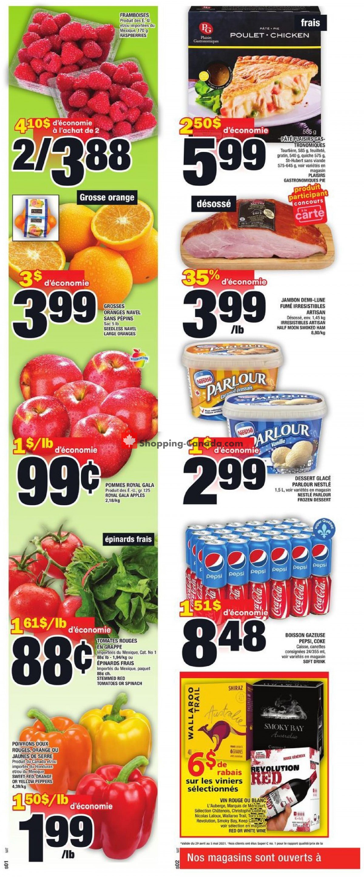 Super C flyer from Thursday April 29, 2021 to Wednesday May 5, 2021 - page 2
