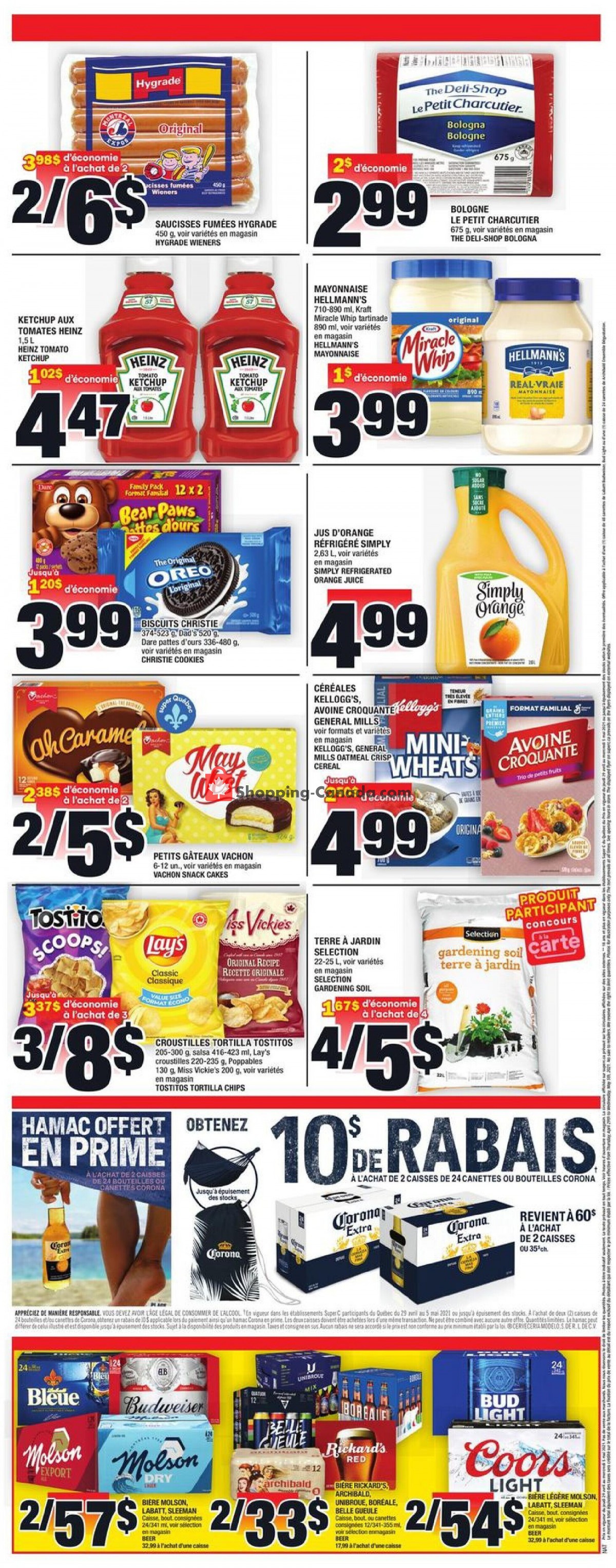 Super C flyer from Thursday April 29, 2021 to Wednesday May 5, 2021 - page 3