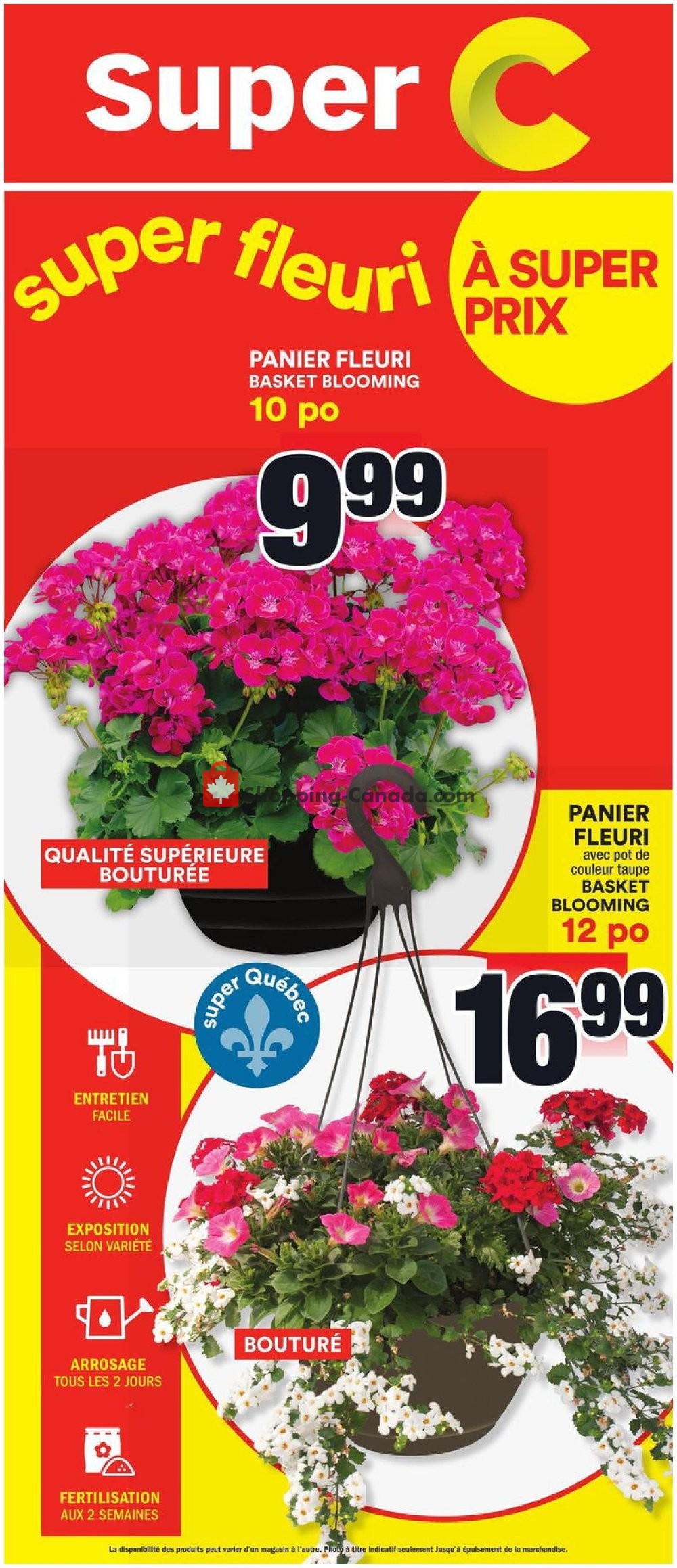 Super C flyer from Thursday May 9, 2019 to Wednesday May 22, 2019 - page 1