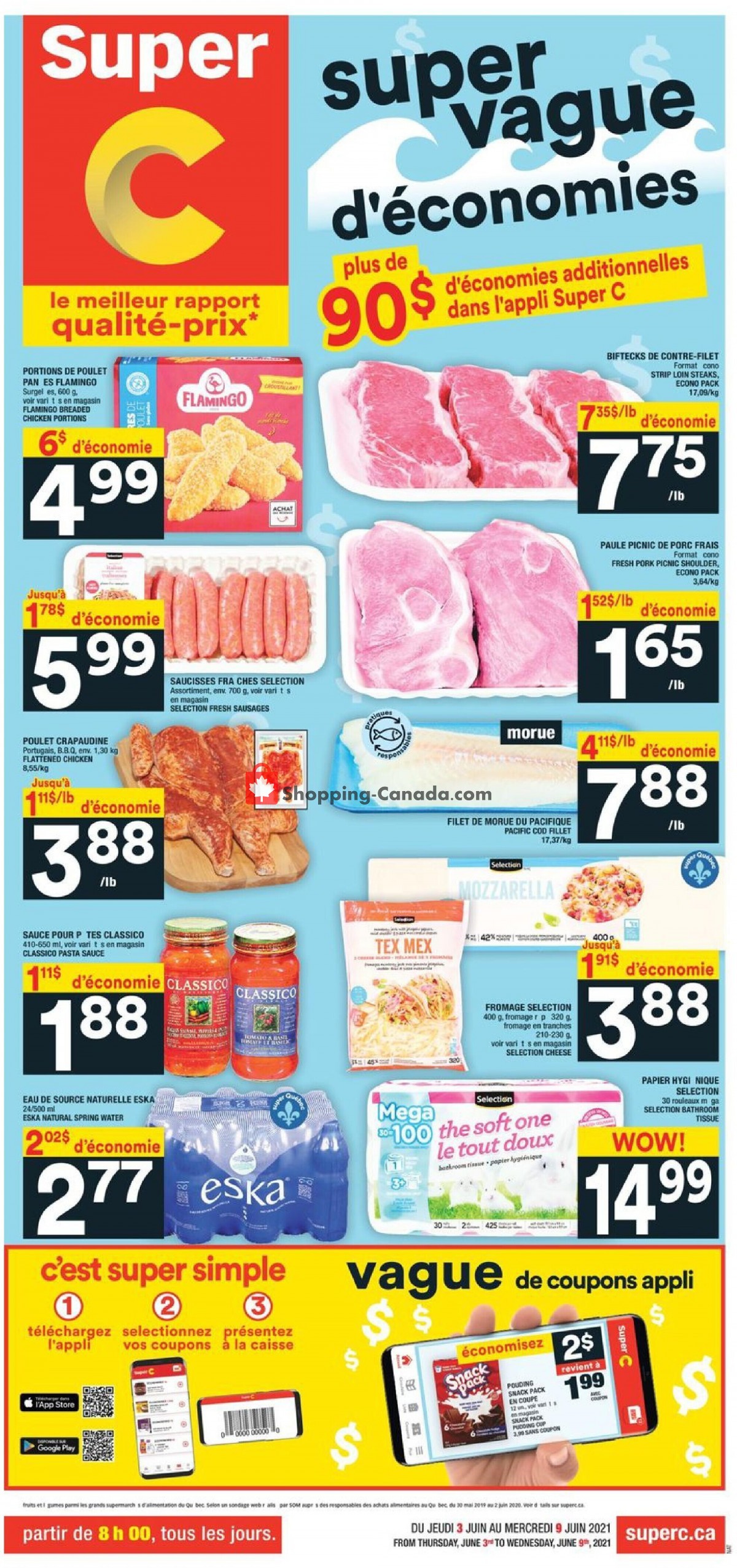 Super C flyer from Thursday June 3, 2021 to Wednesday June 9, 2021 - page 1