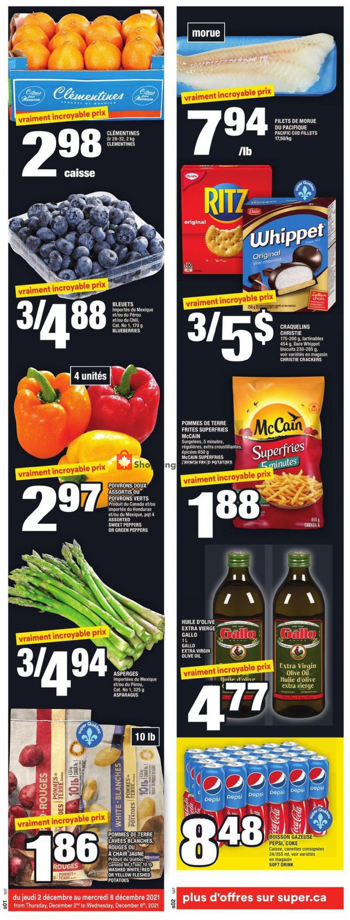 Super C flyer from Thursday December 2, 2021 to Wednesday December 8, 2021 - page 2