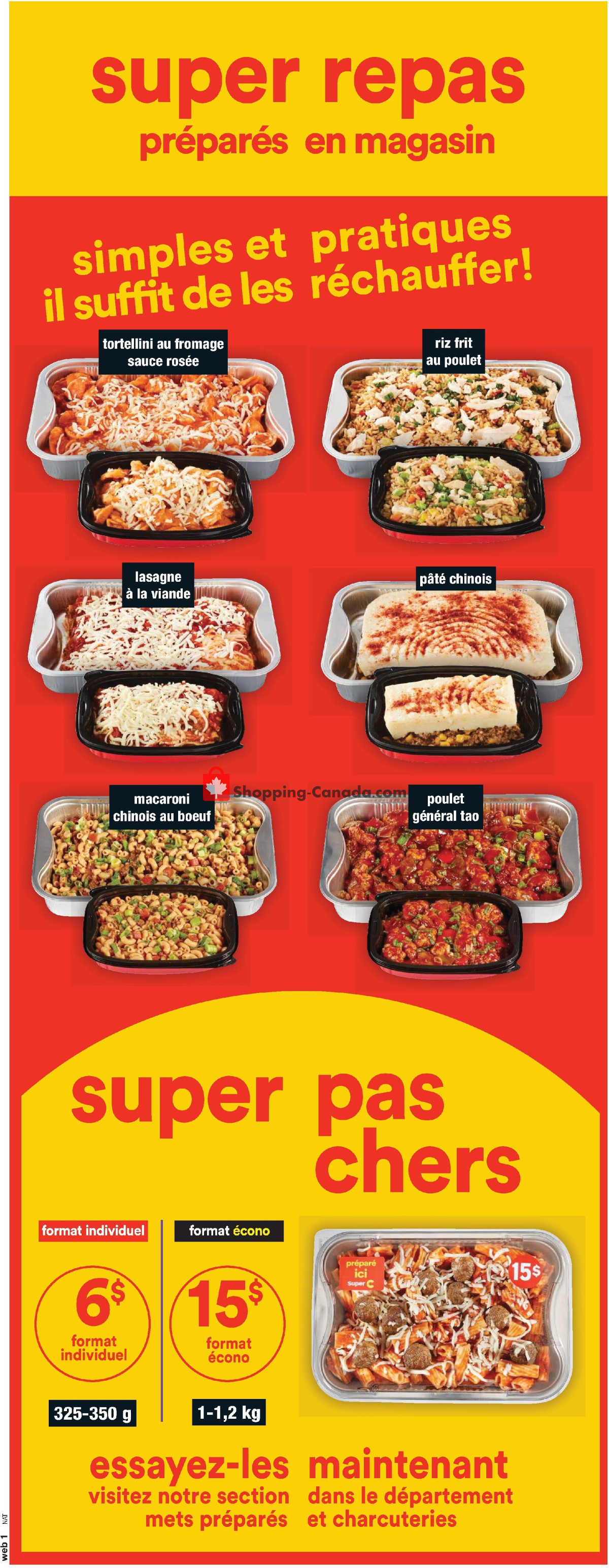 Super C flyer from Thursday February 29, 2024 to Wednesday March 6, 2024 - page 14