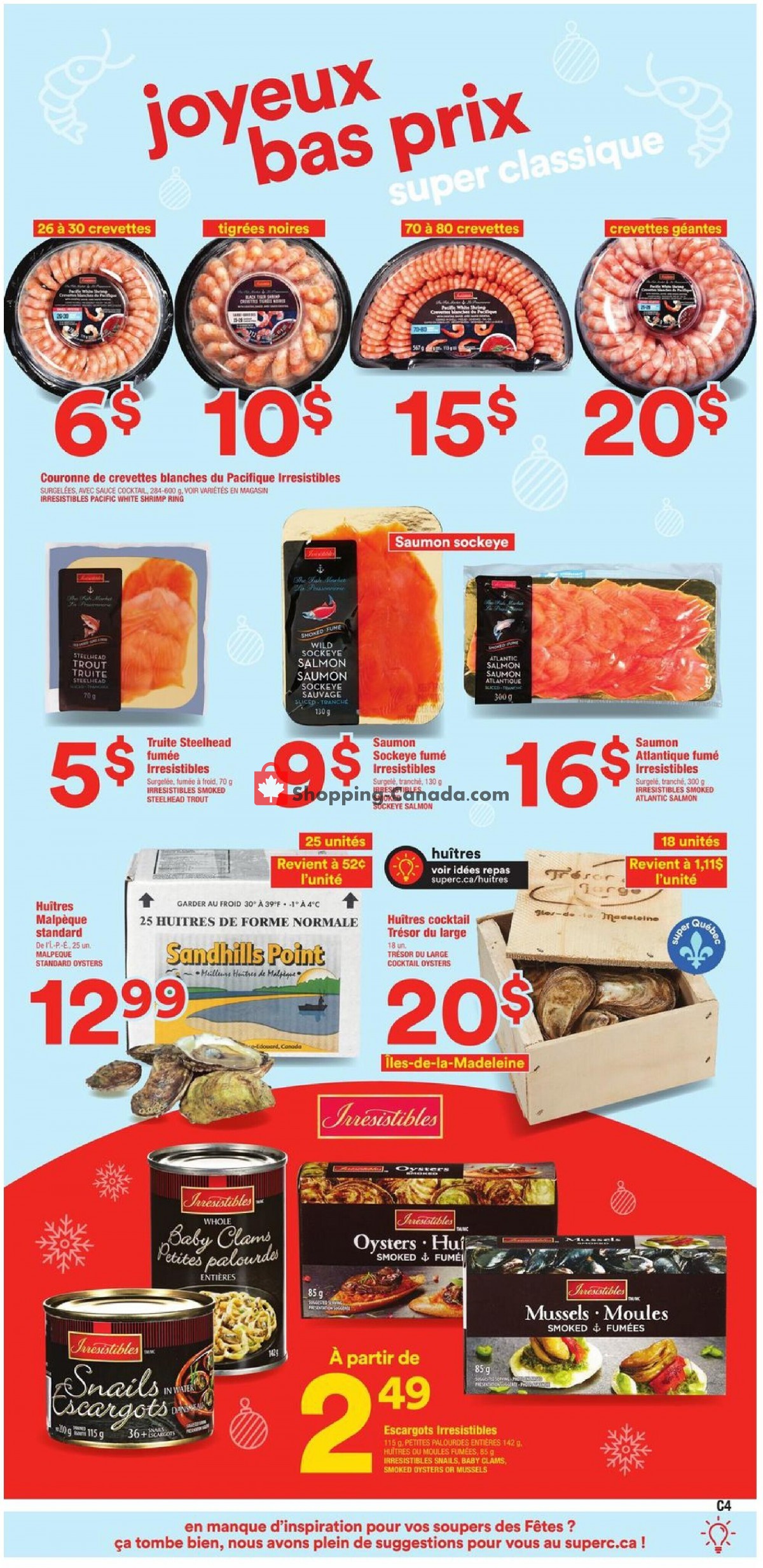 Super C flyer from Thursday December 2, 2021 to Wednesday January 5, 2022 - page 4