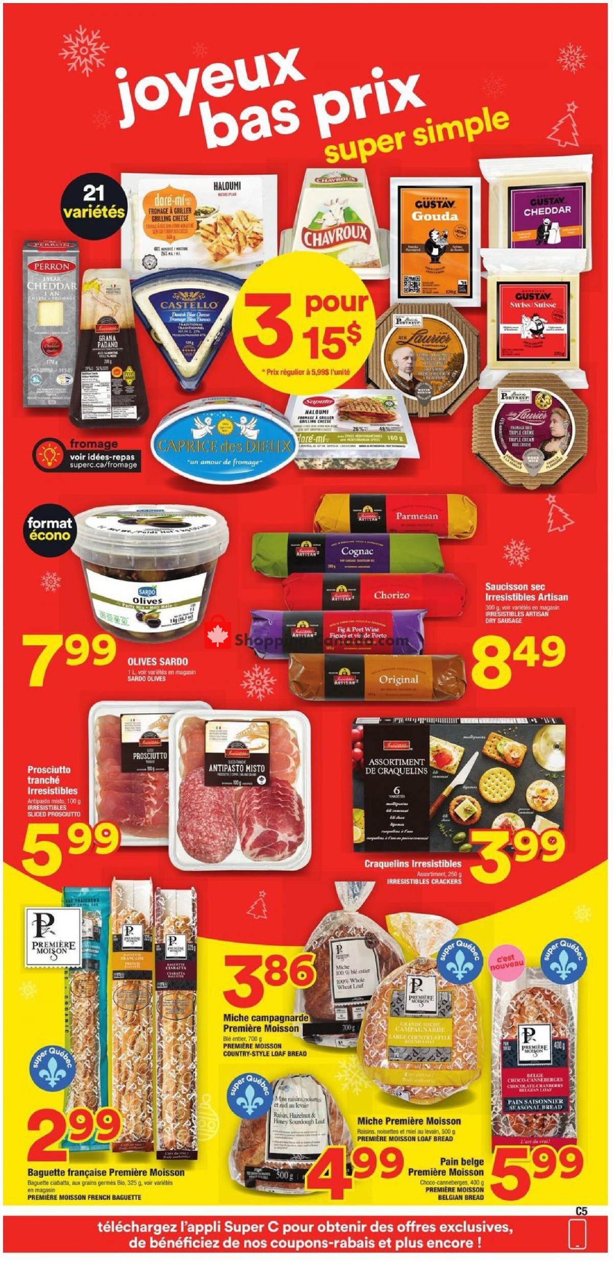 Super C flyer from Thursday December 2, 2021 to Wednesday January 5, 2022 - page 5
