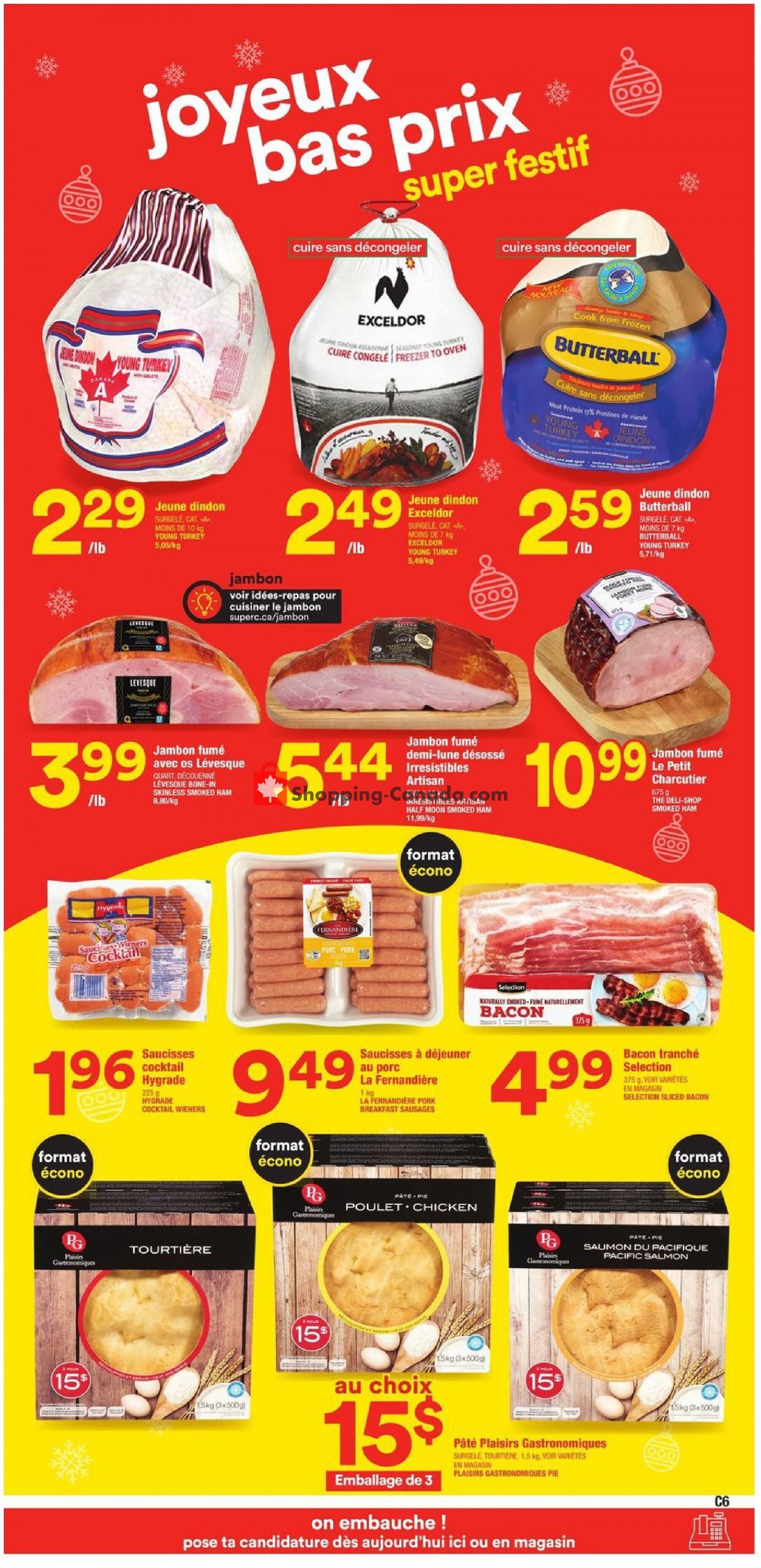 Super C flyer from Thursday December 2, 2021 to Wednesday January 5, 2022 - page 6