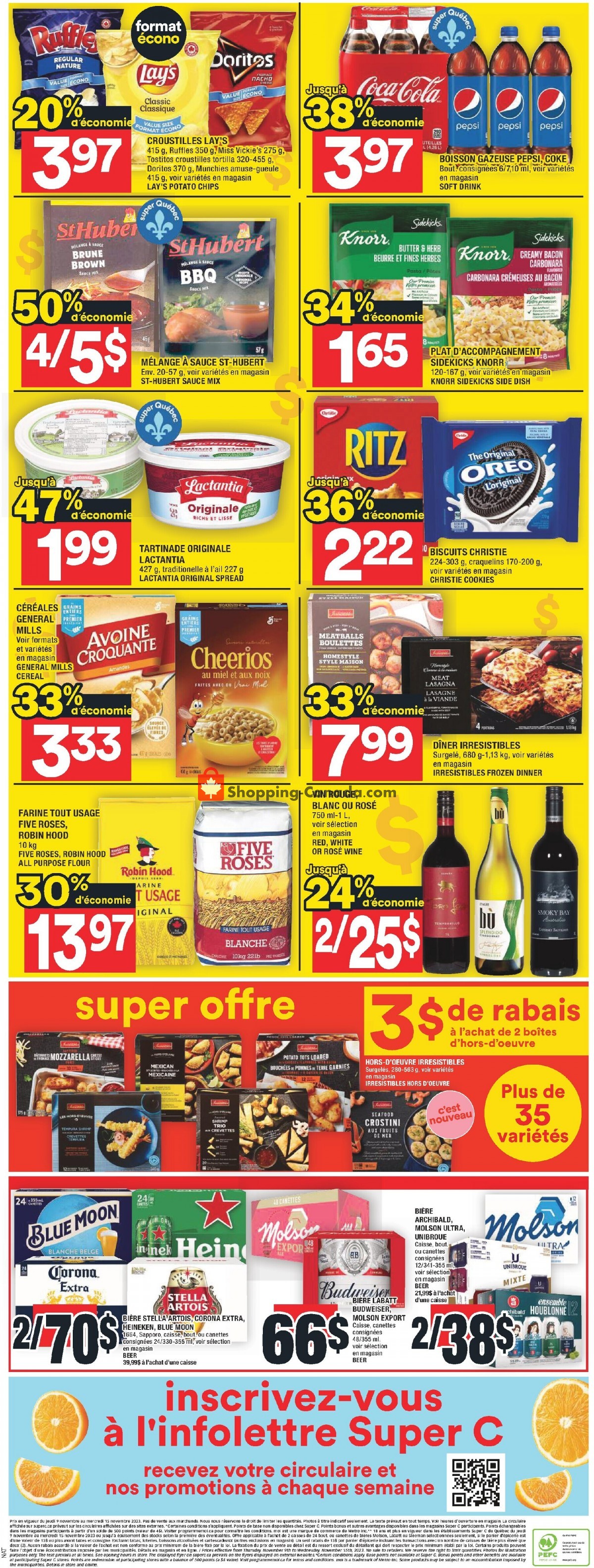 Super C flyer from Thursday November 9, 2023 to Wednesday November 15, 2023 - page 3