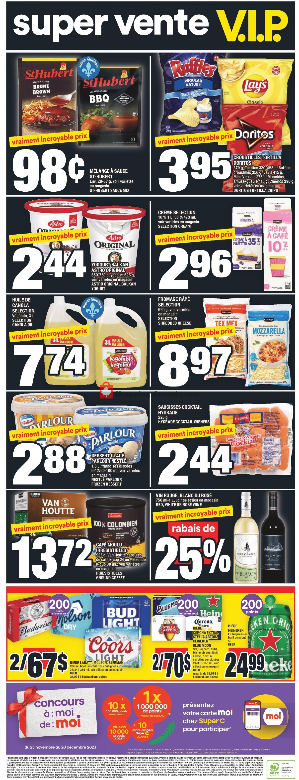 Super C flyer from Thursday December 7, 2023 to Wednesday December 13, 2023 - page 3