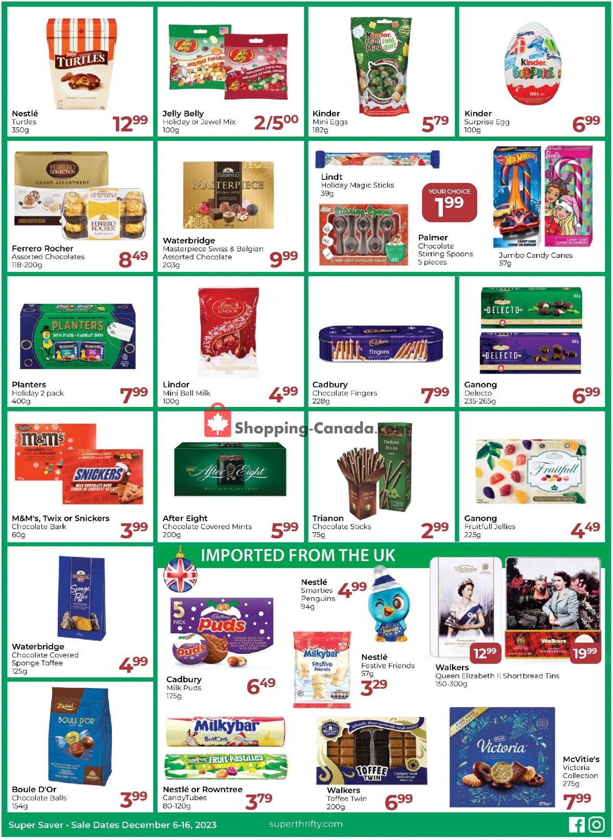 Super Thrifty flyer from Wednesday December 6, 2023 to Saturday December 16, 2023 - page 3