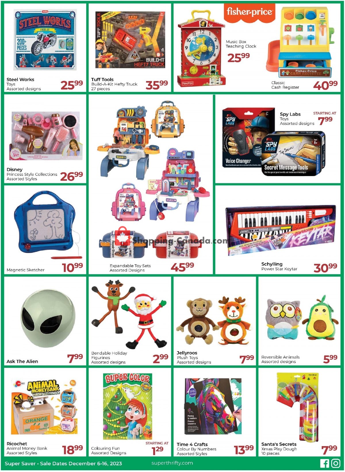 Super Thrifty flyer from Wednesday December 6, 2023 to Saturday December 16, 2023 - page 6