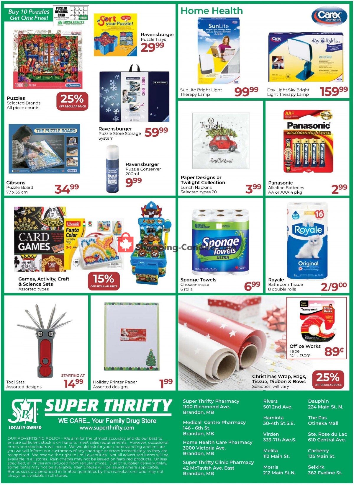 Super Thrifty flyer from Wednesday December 6, 2023 to Saturday December 16, 2023 - page 8
